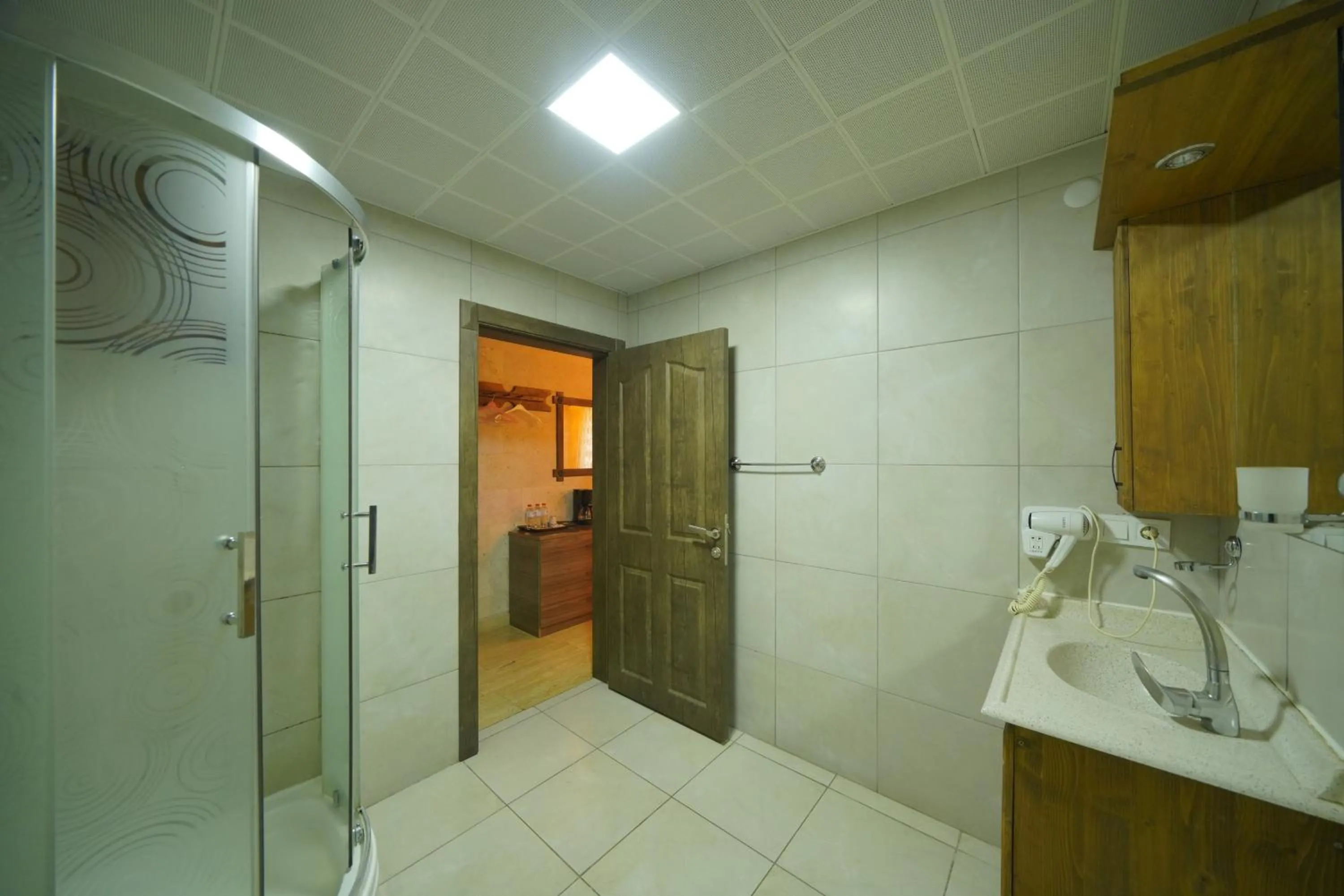 Shower in Goreme Cave Rooms&Pool