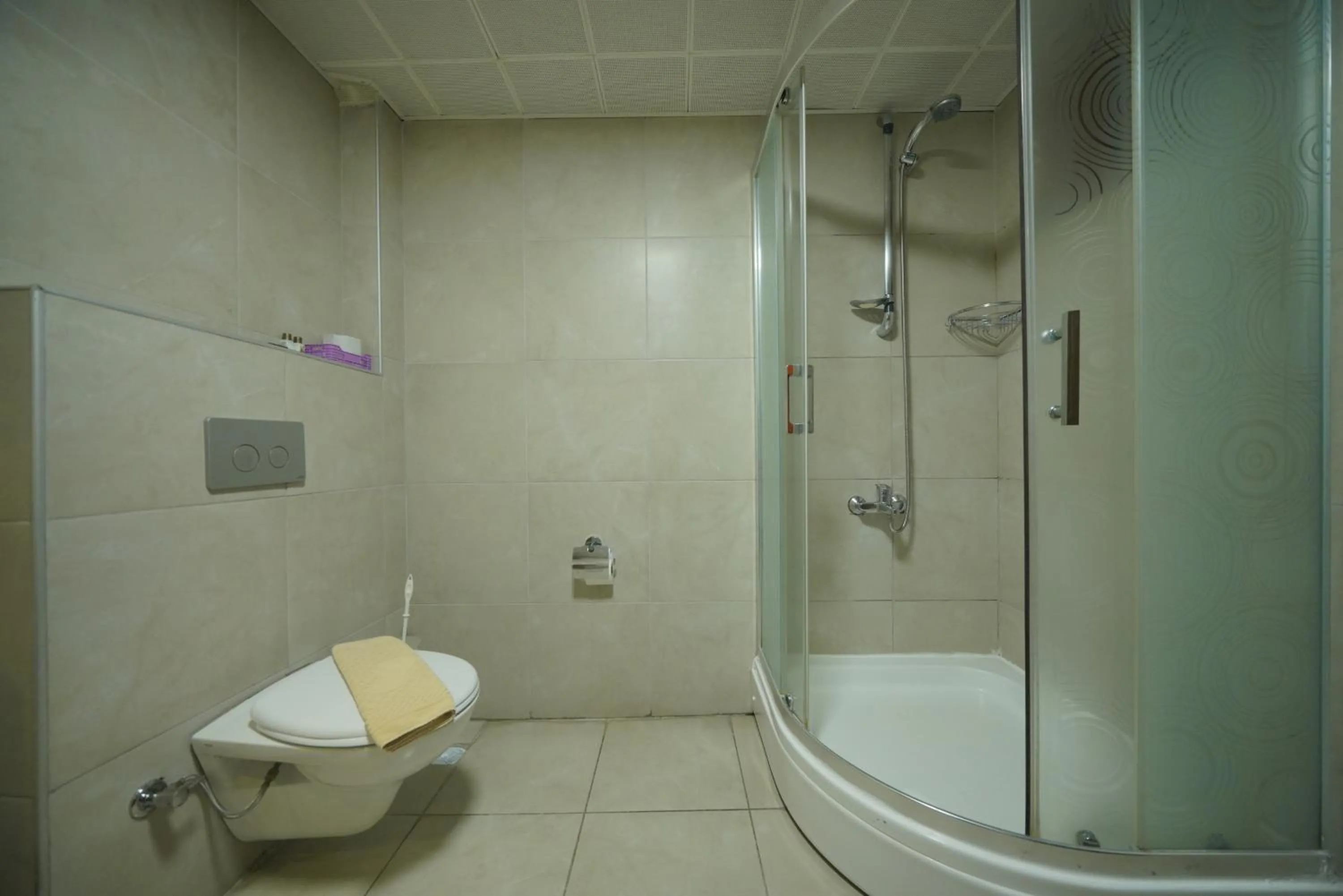 Shower in Goreme Cave Rooms&Pool