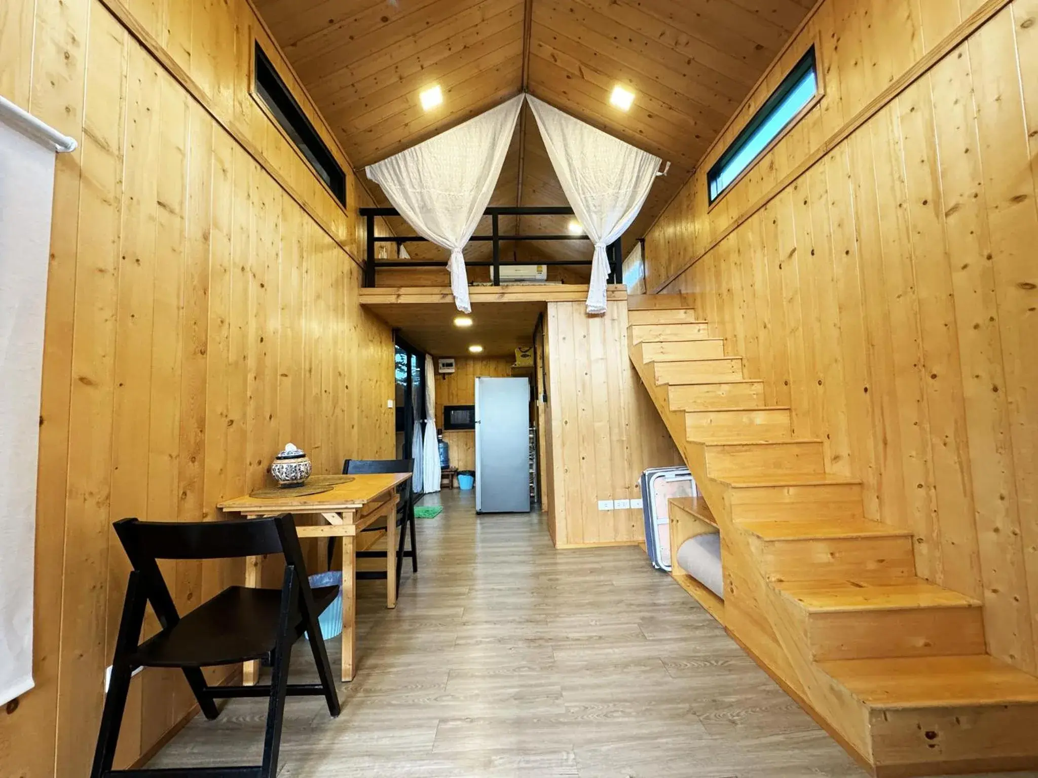 Living room in Abrite House - Tiny House Koh Lanta Living room in Abrite House - Tiny House Koh Lanta