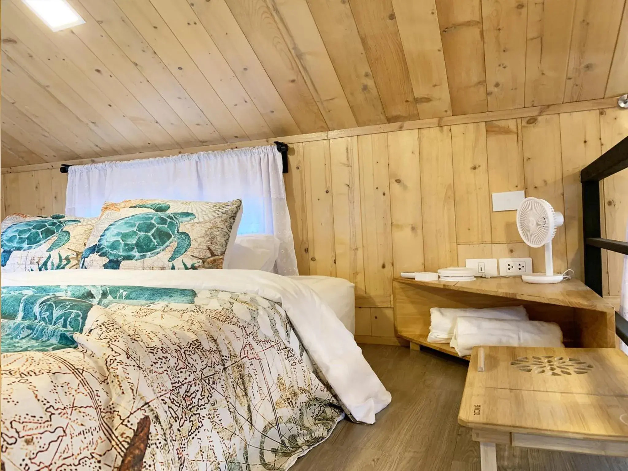 Bed in Abrite House - Tiny House Koh Lanta Bed in Abrite House - Tiny House Koh Lanta