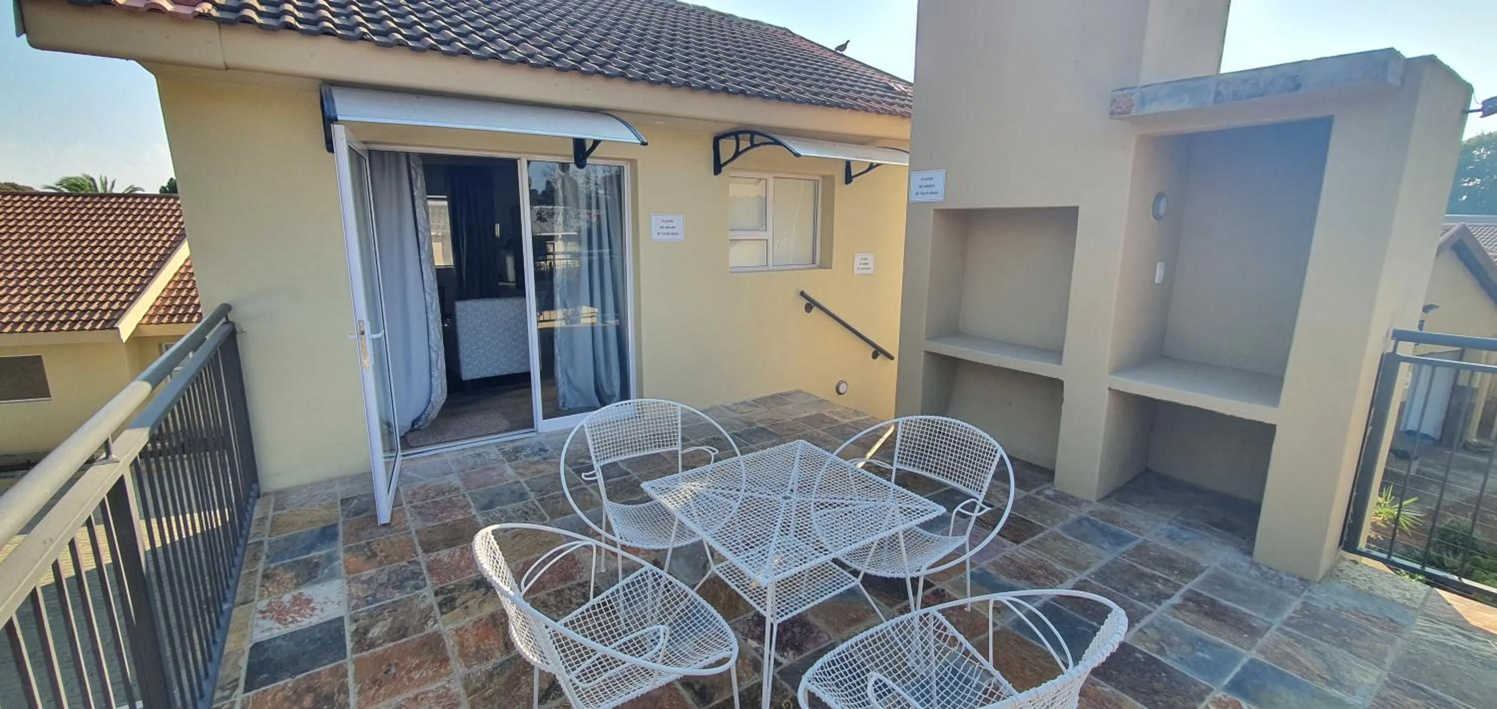 Patio in Acacia Lodge