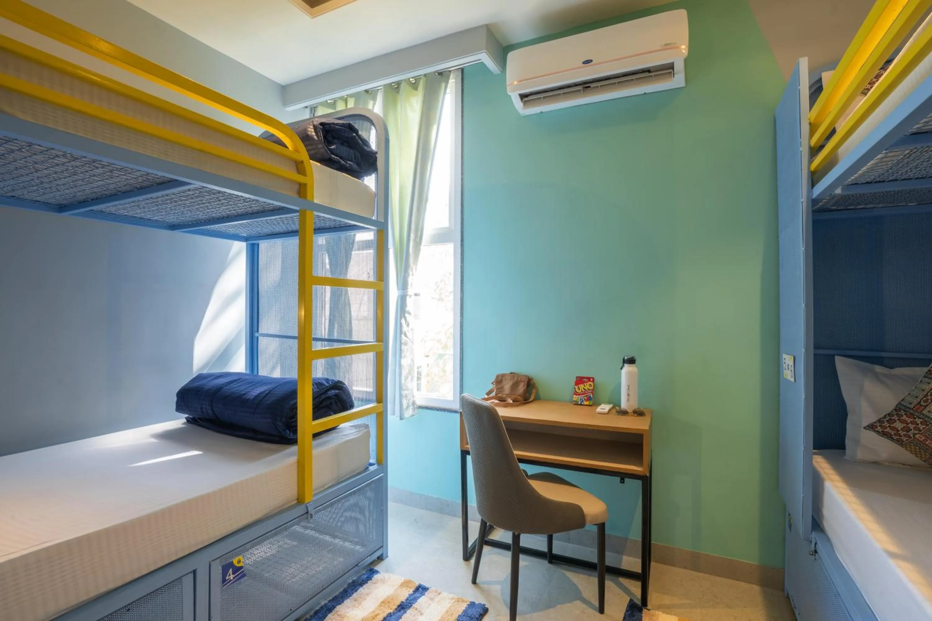 Photo of the whole room, Bed in Shalom Backpackers Jaipur