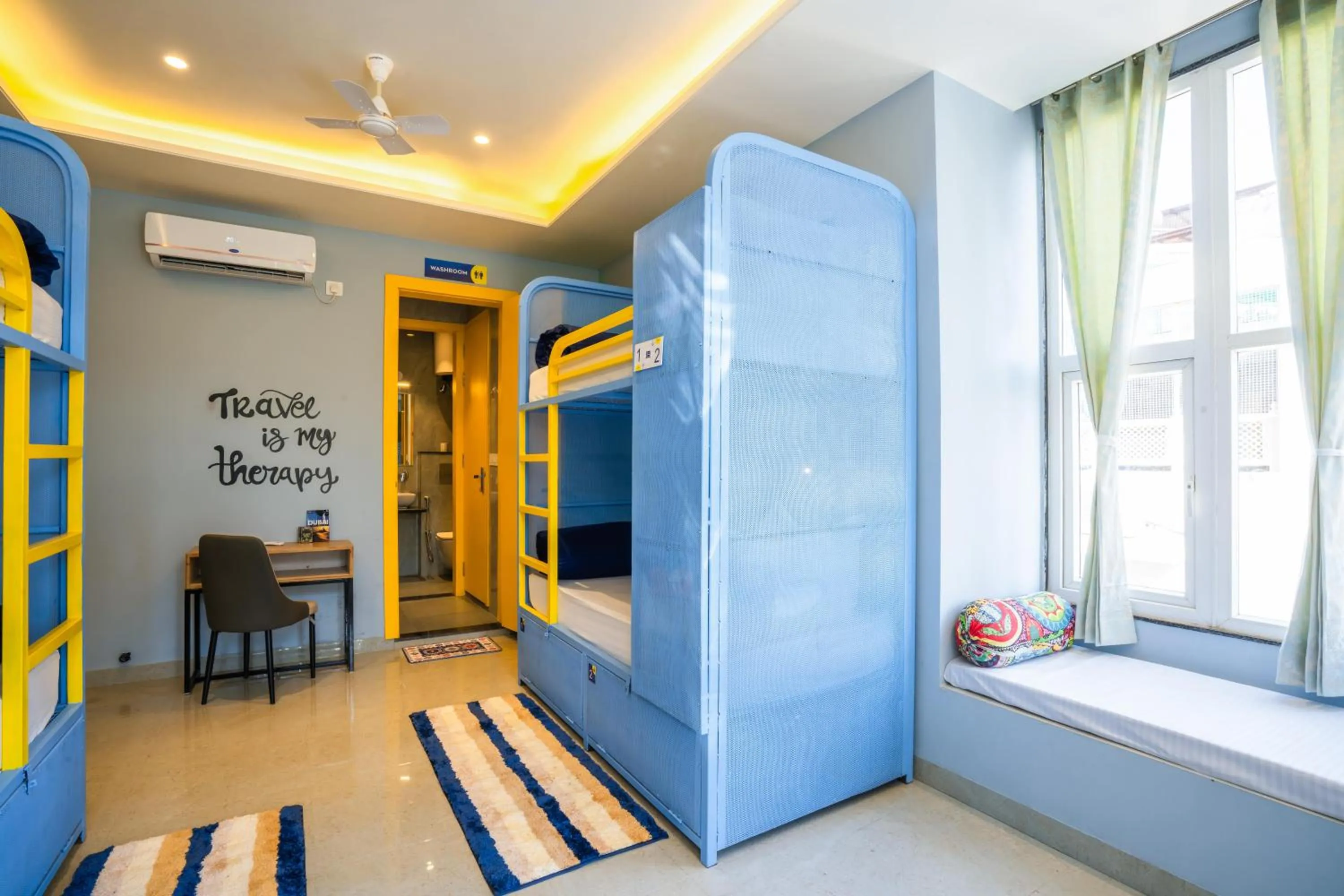 Bed in Shalom Backpackers Jaipur