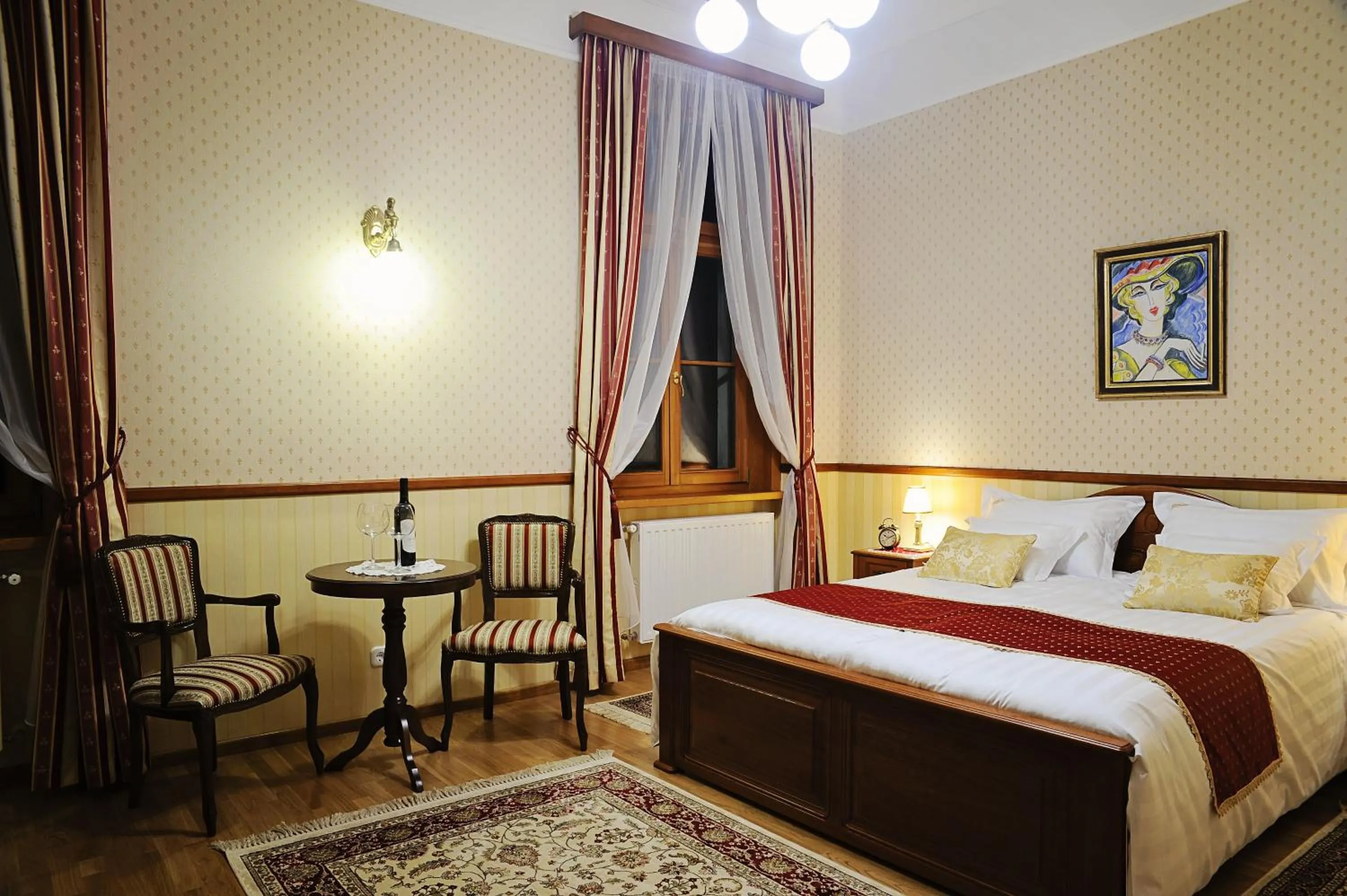 Photo of the whole room, Bed in Szekszárd Szálló