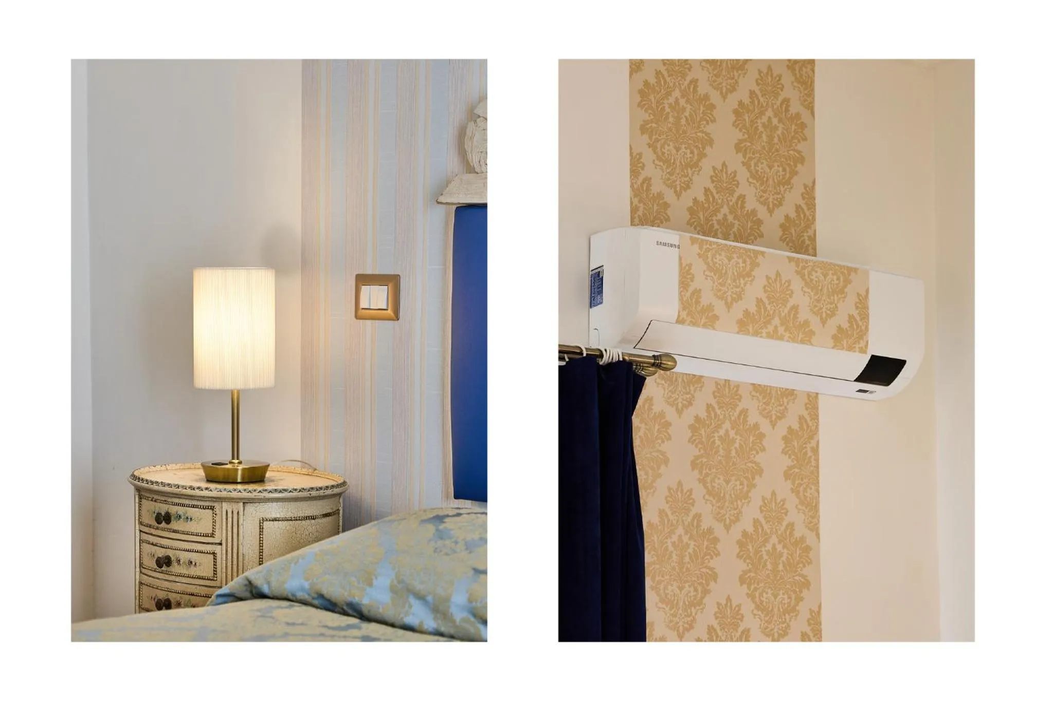 air conditioner, Bed in Merulana Suite Apartment