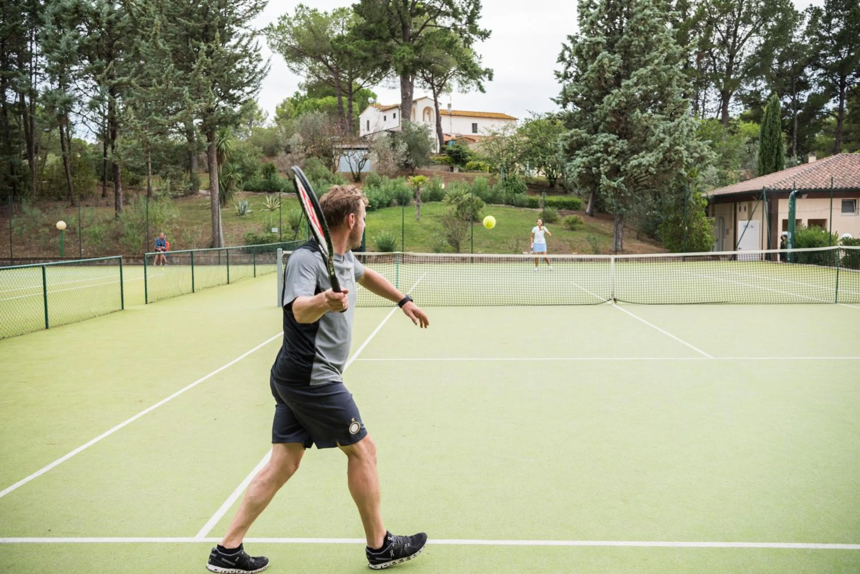 Tennis court in Il Pelagone Hotel & Golf Resort Toscana