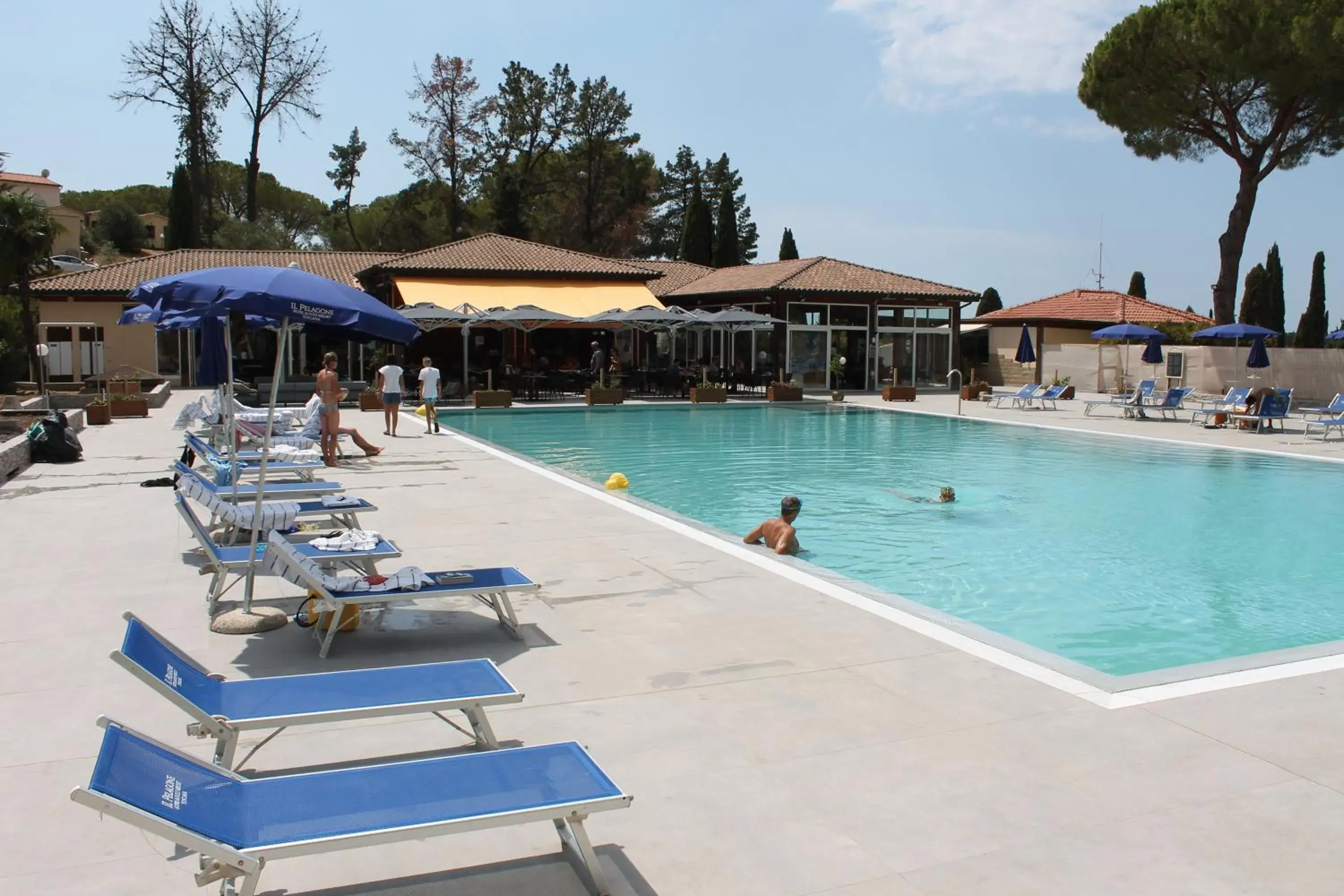 Swimming pool in Il Pelagone Hotel & Golf Resort Toscana Swimming pool in Il Pelagone Hotel & Golf Resort Toscana