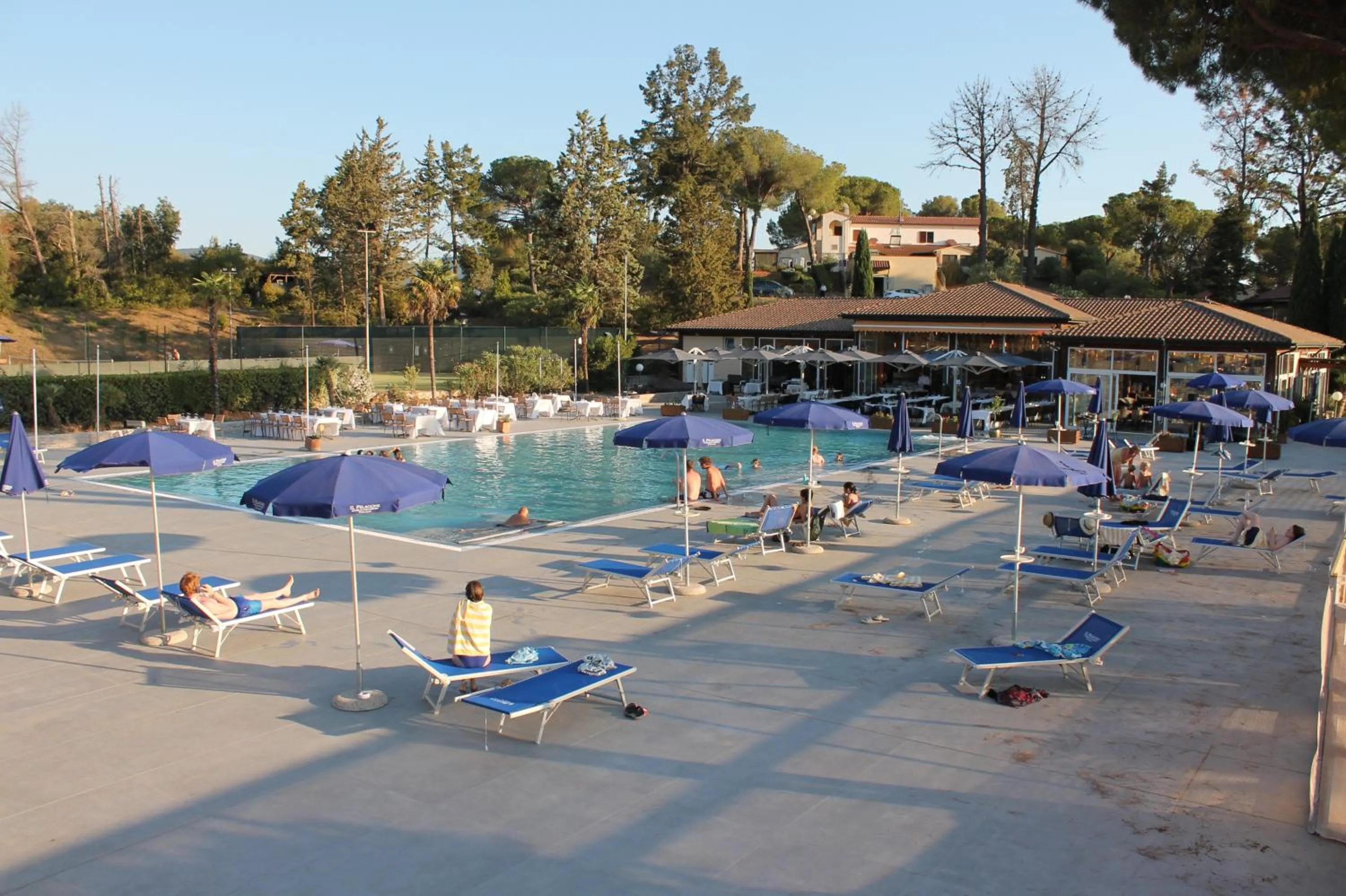 Swimming pool in Il Pelagone Hotel & Golf Resort Toscana