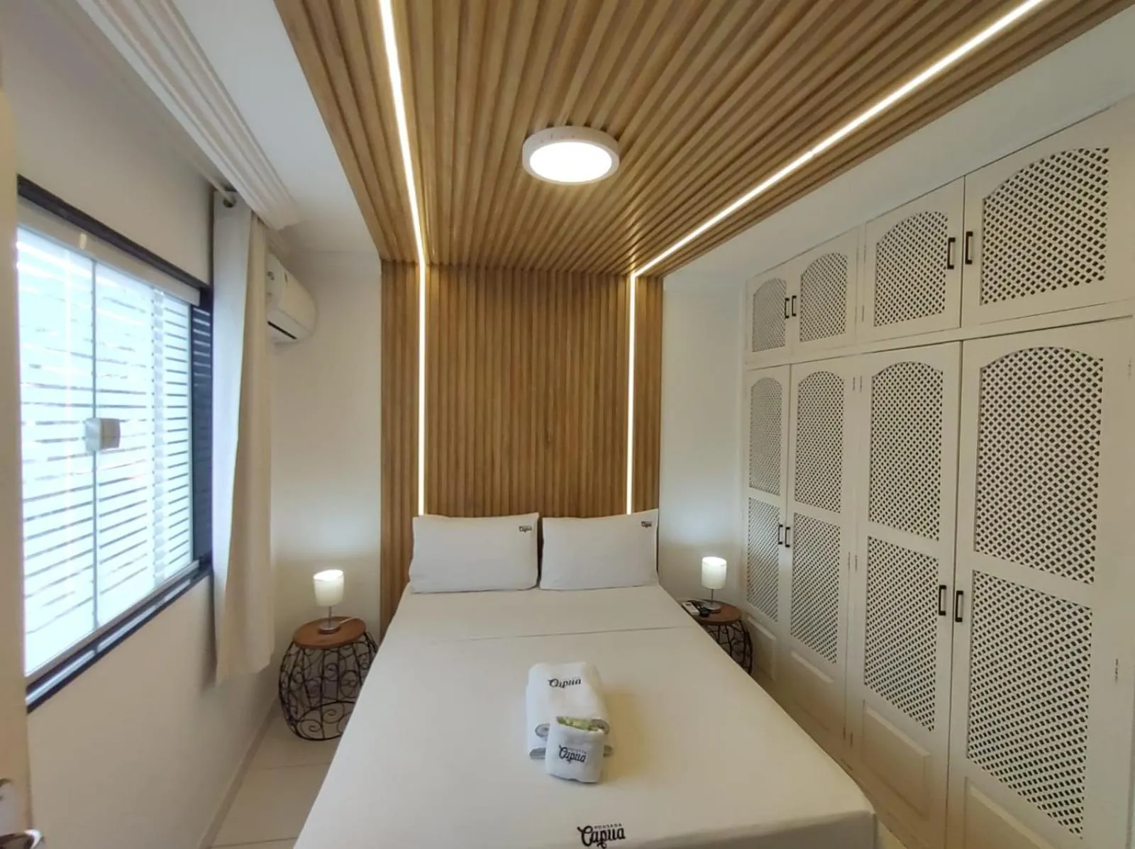 Bed in Pousada Capua Buzios