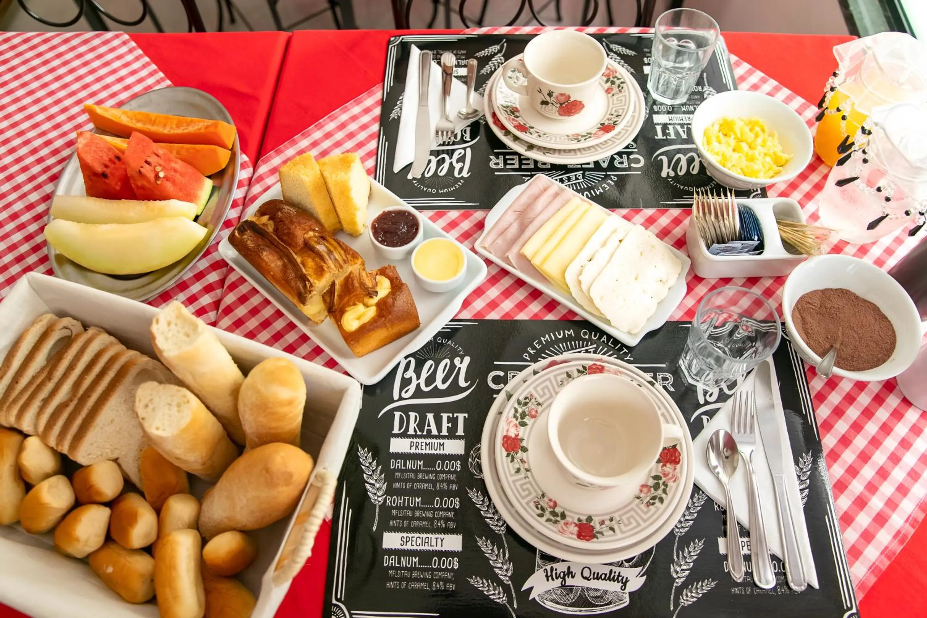 Breakfast in Pousada Capua Buzios