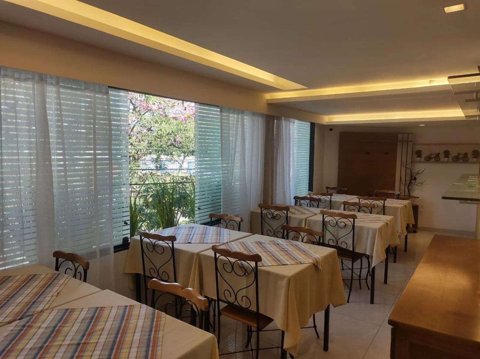 Dining area in Pousada Capua Buzios