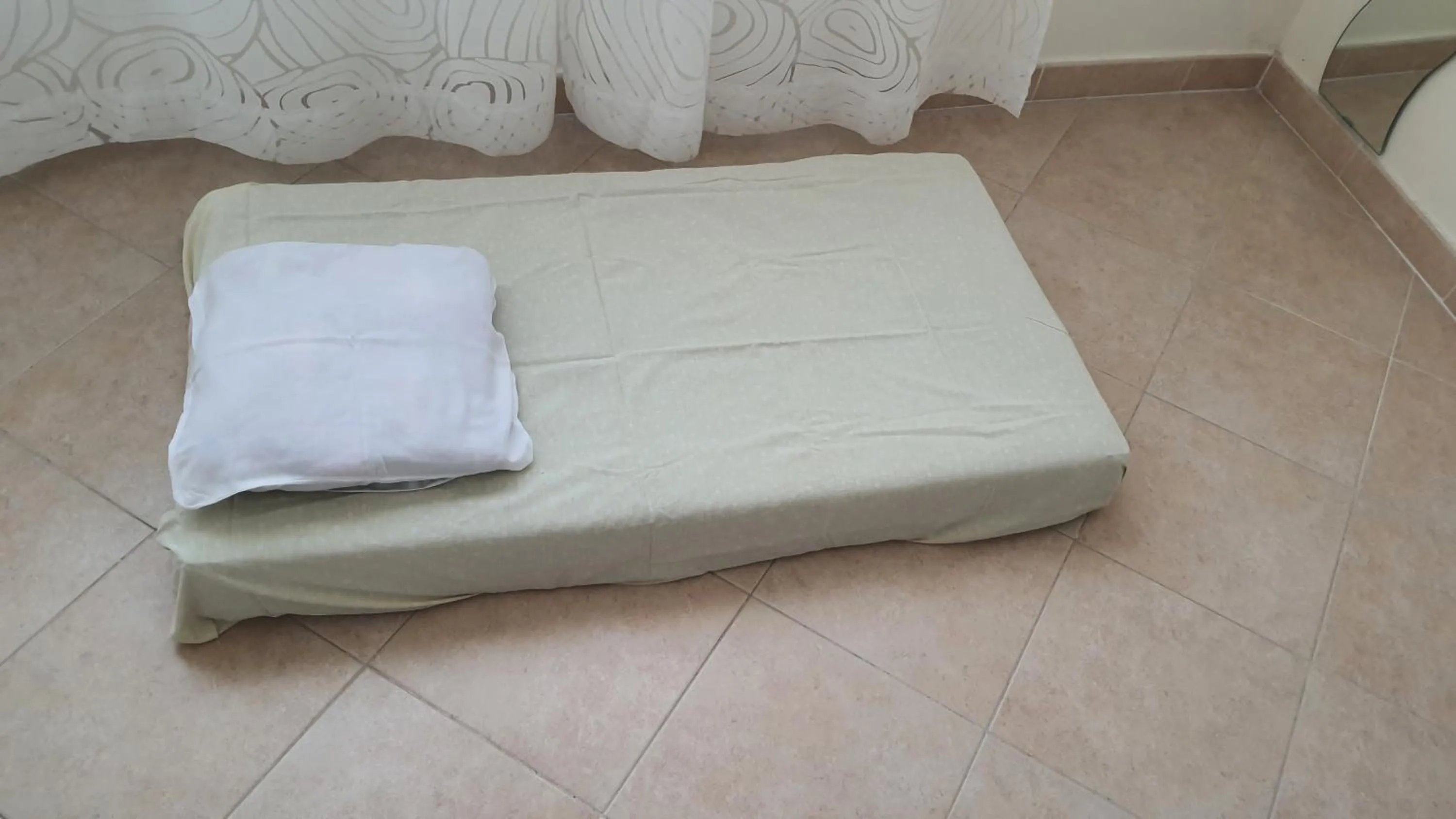 Bed in Amalfi Coast Apartment