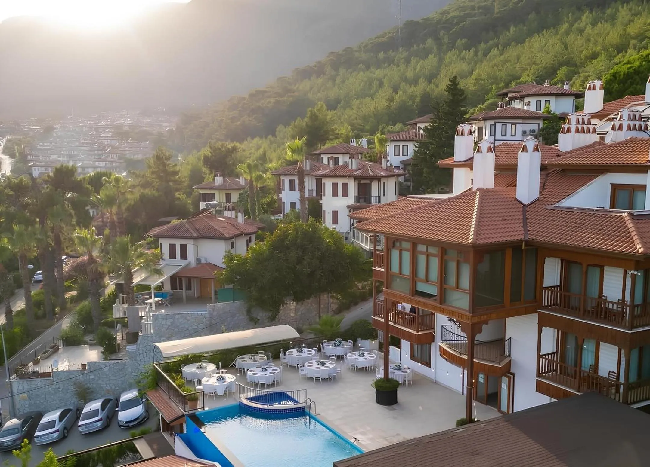 Bird's eye view in Grand Hotel Azmakhan Spa&Welness