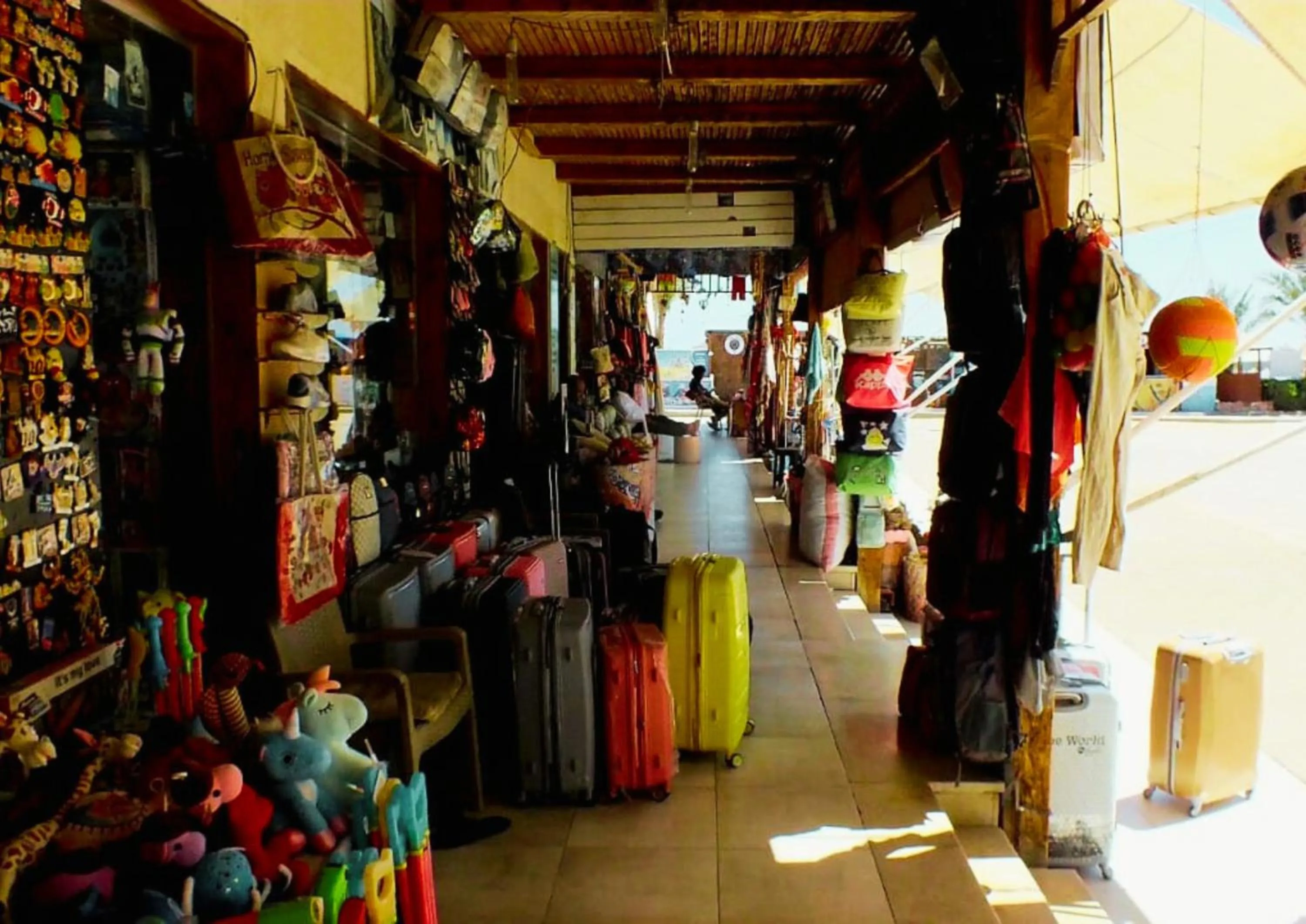 On-site shops in Luxury Sharm Hills Resort