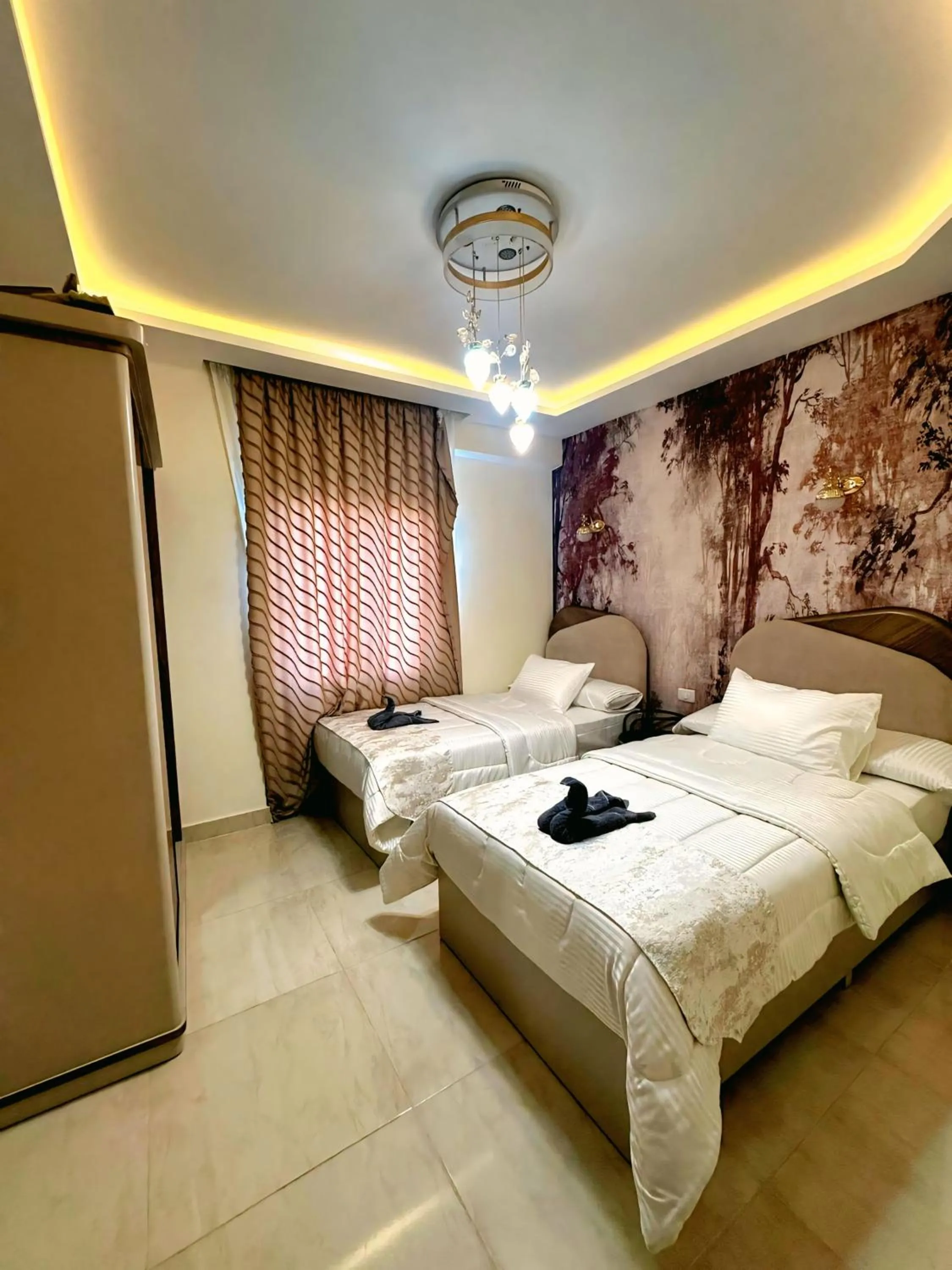 Bed in Luxury Sharm Hills Resort