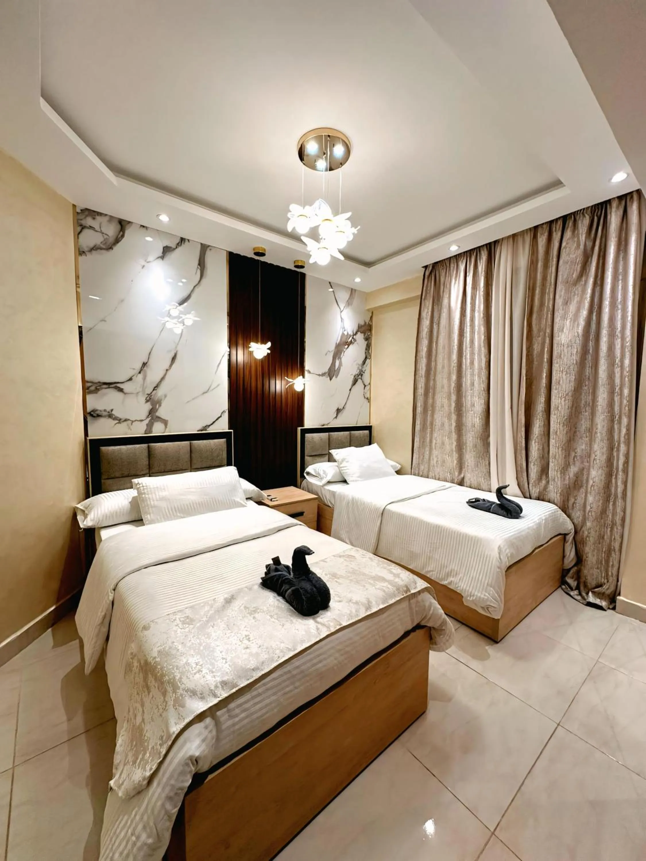 Bed in Luxury Sharm Hills Resort