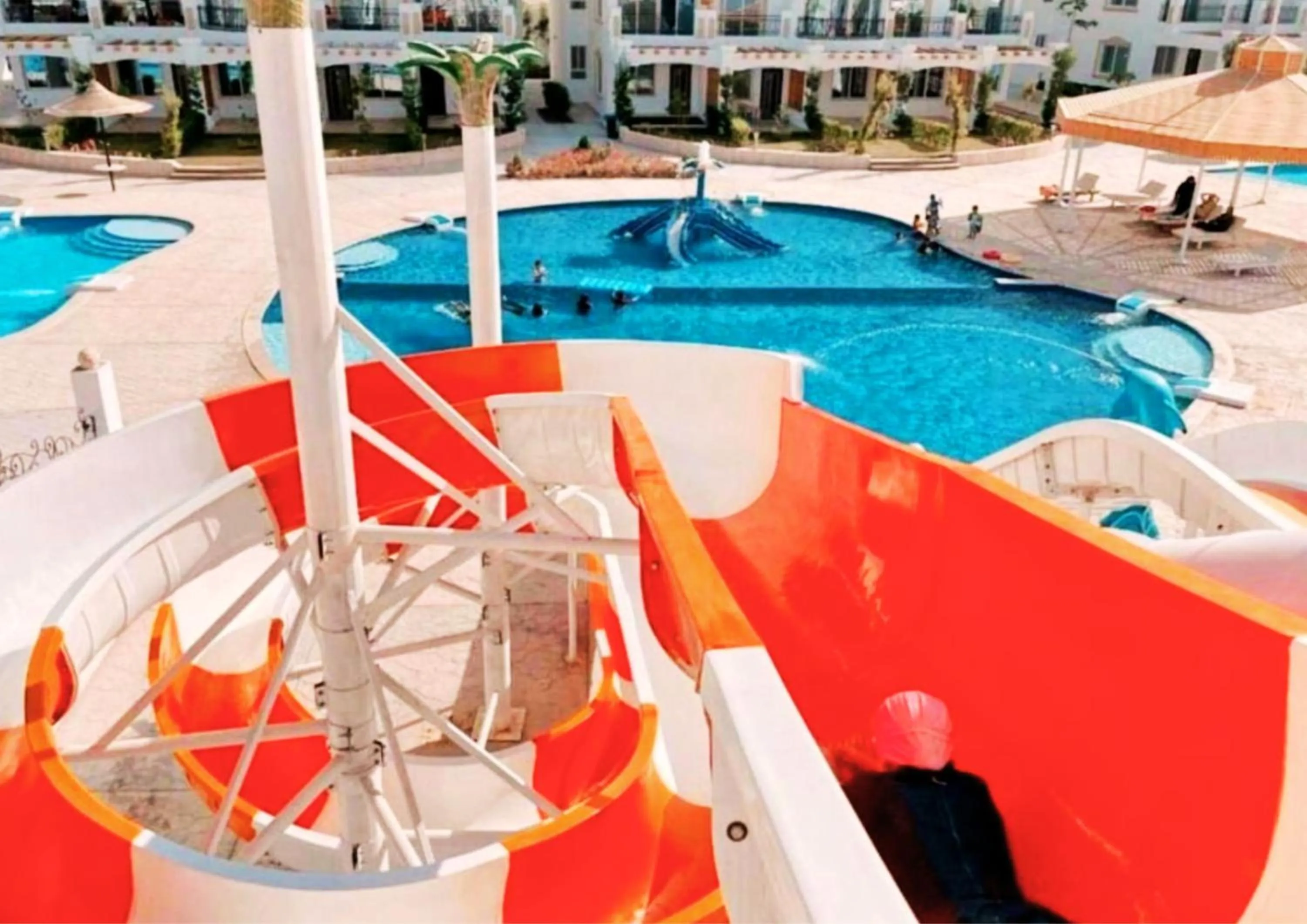 Aqua park in Luxury Sharm Hills Resort