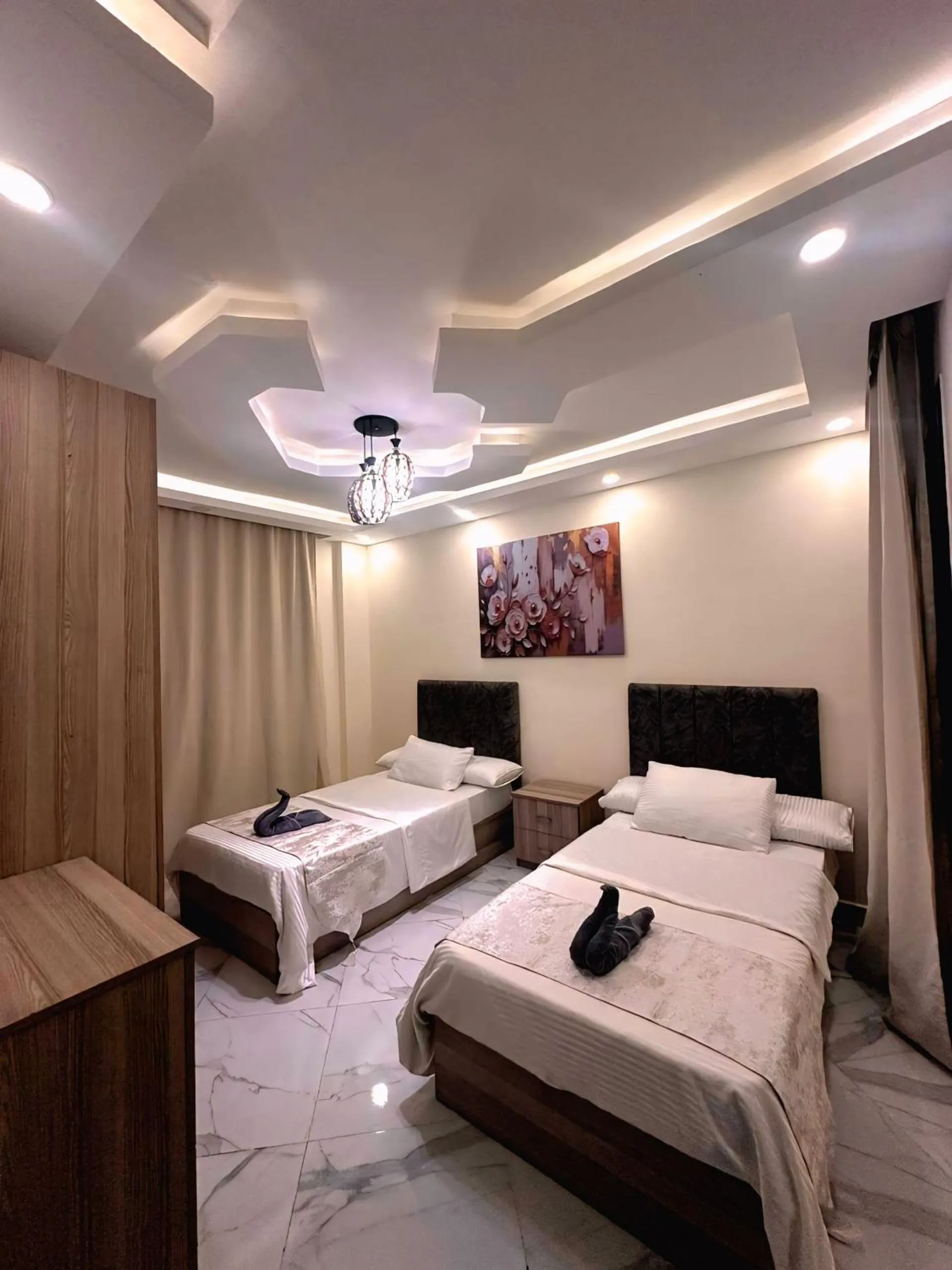 Bed in Luxury Sharm Hills Resort