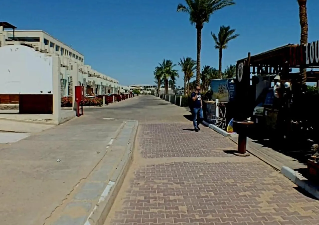 Street view in Luxury Sharm Hills Resort