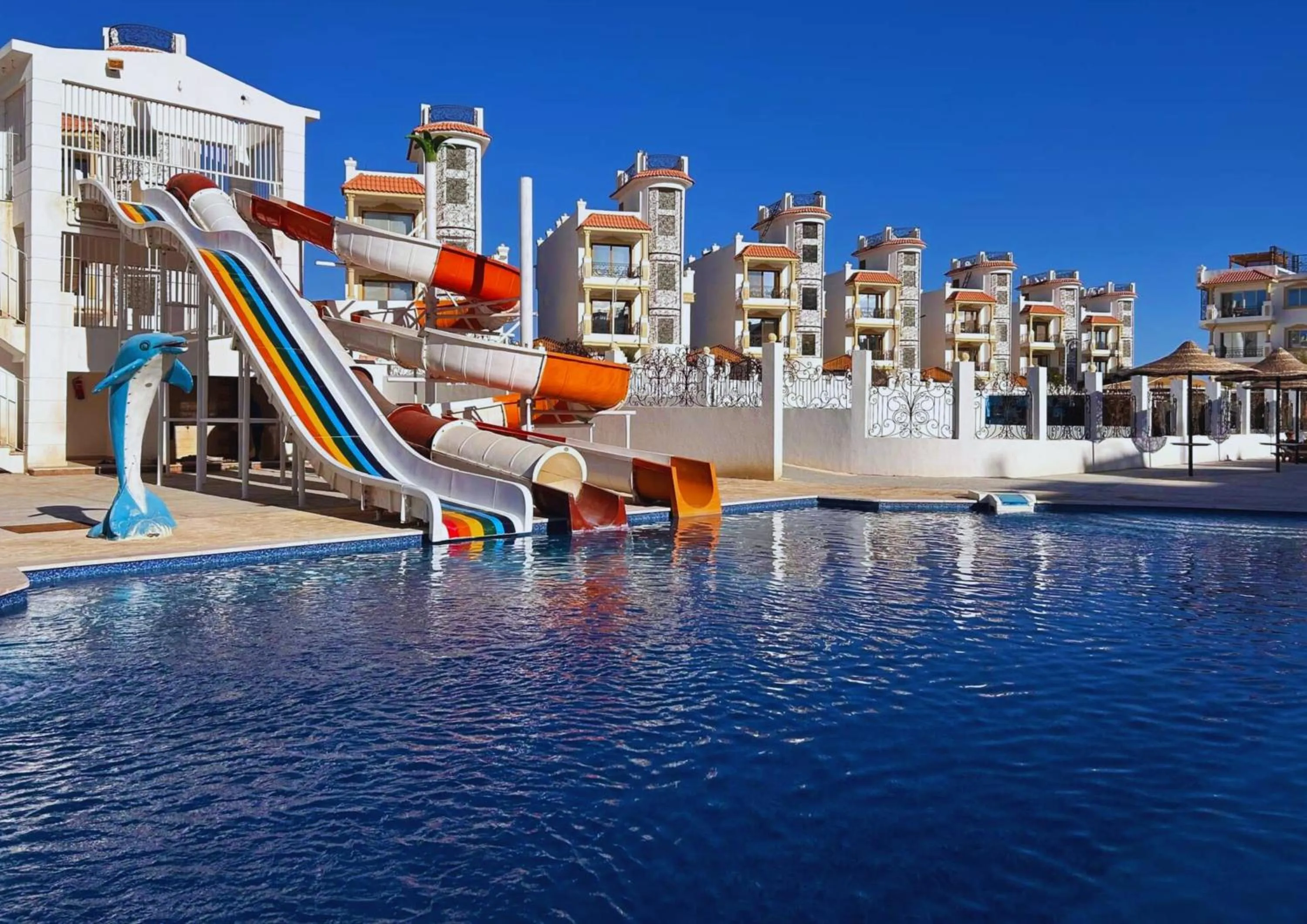 Aqua park in Luxury Sharm Hills Resort