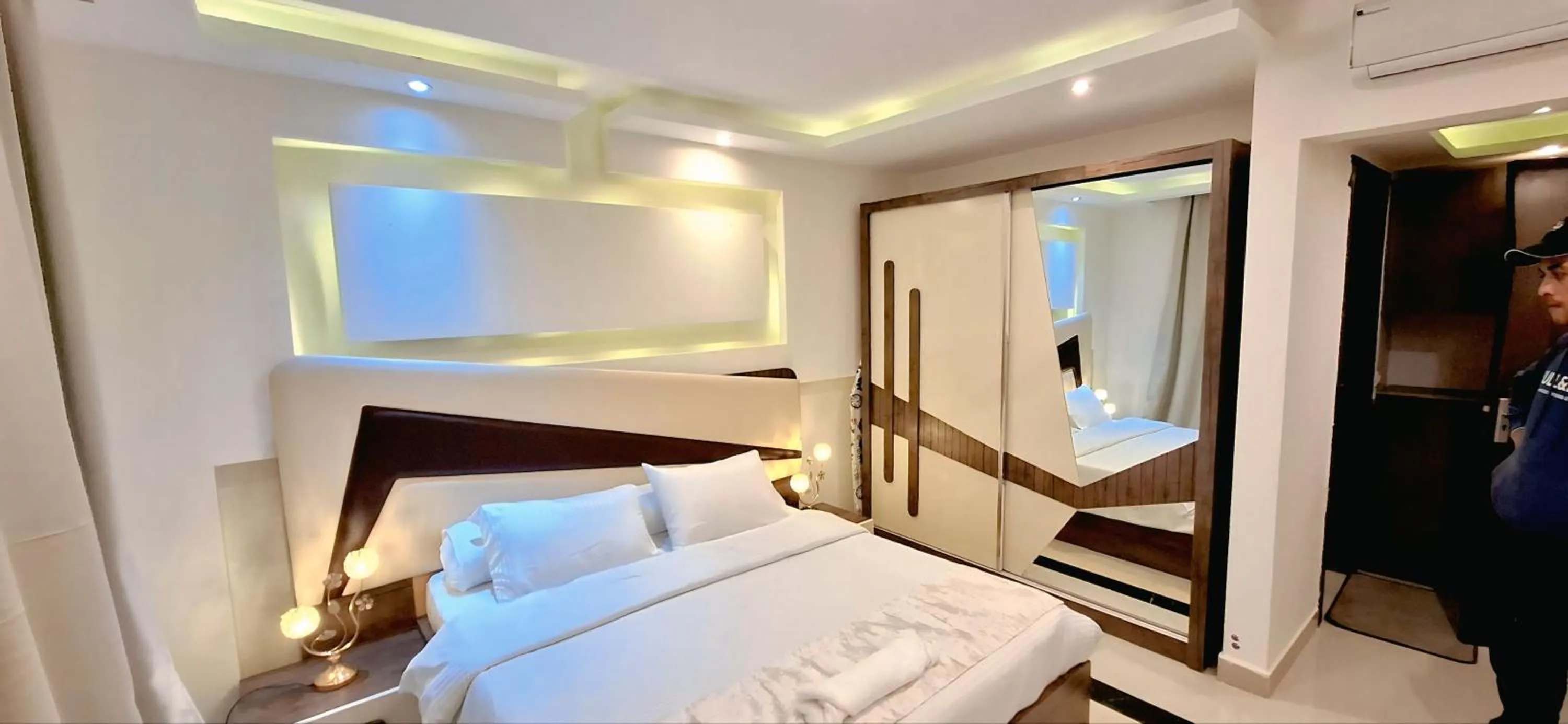 Bed in Luxury Sharm Hills Resort
