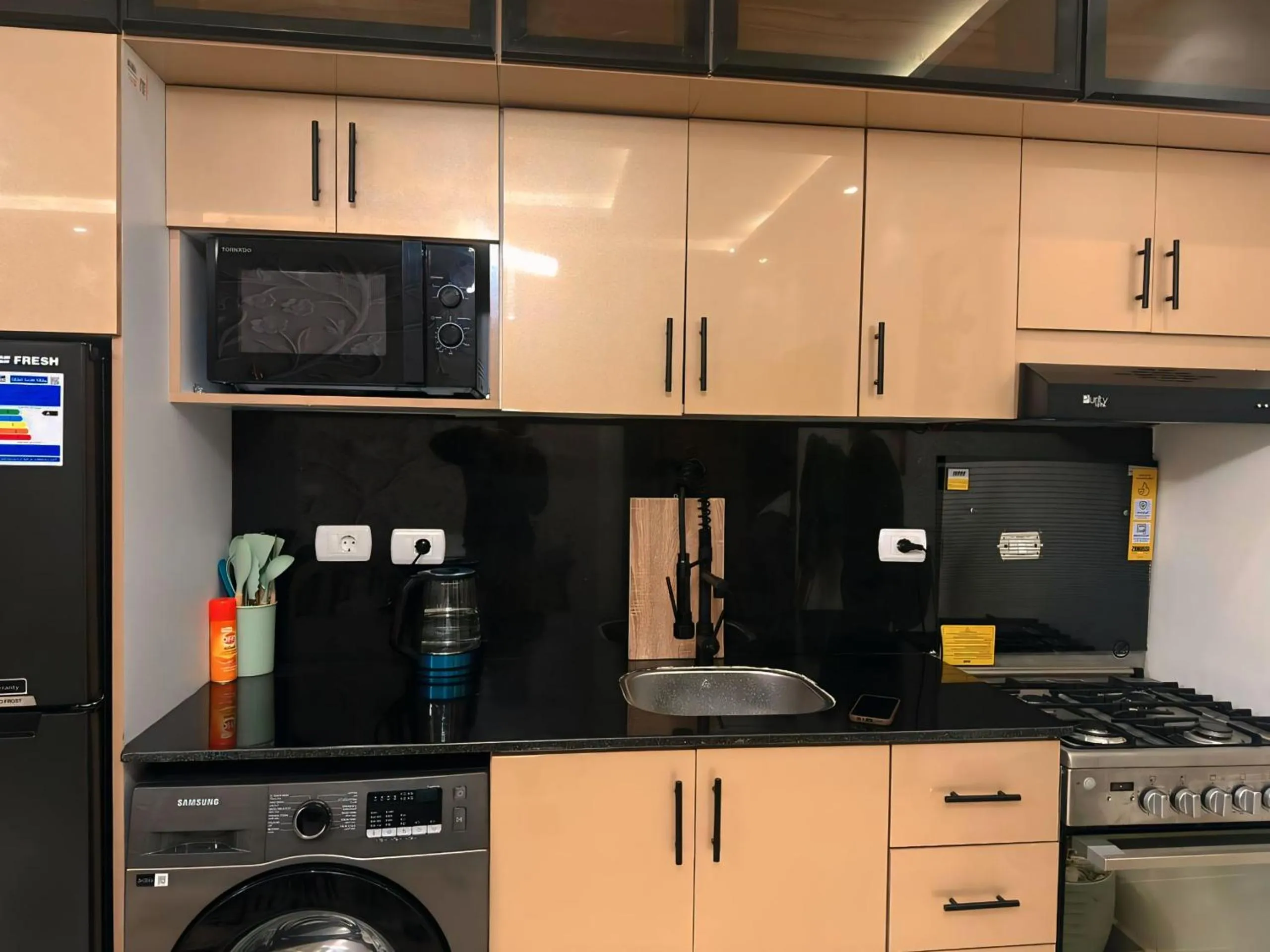 Kitchen or kitchenette in Luxury Sharm Hills Resort