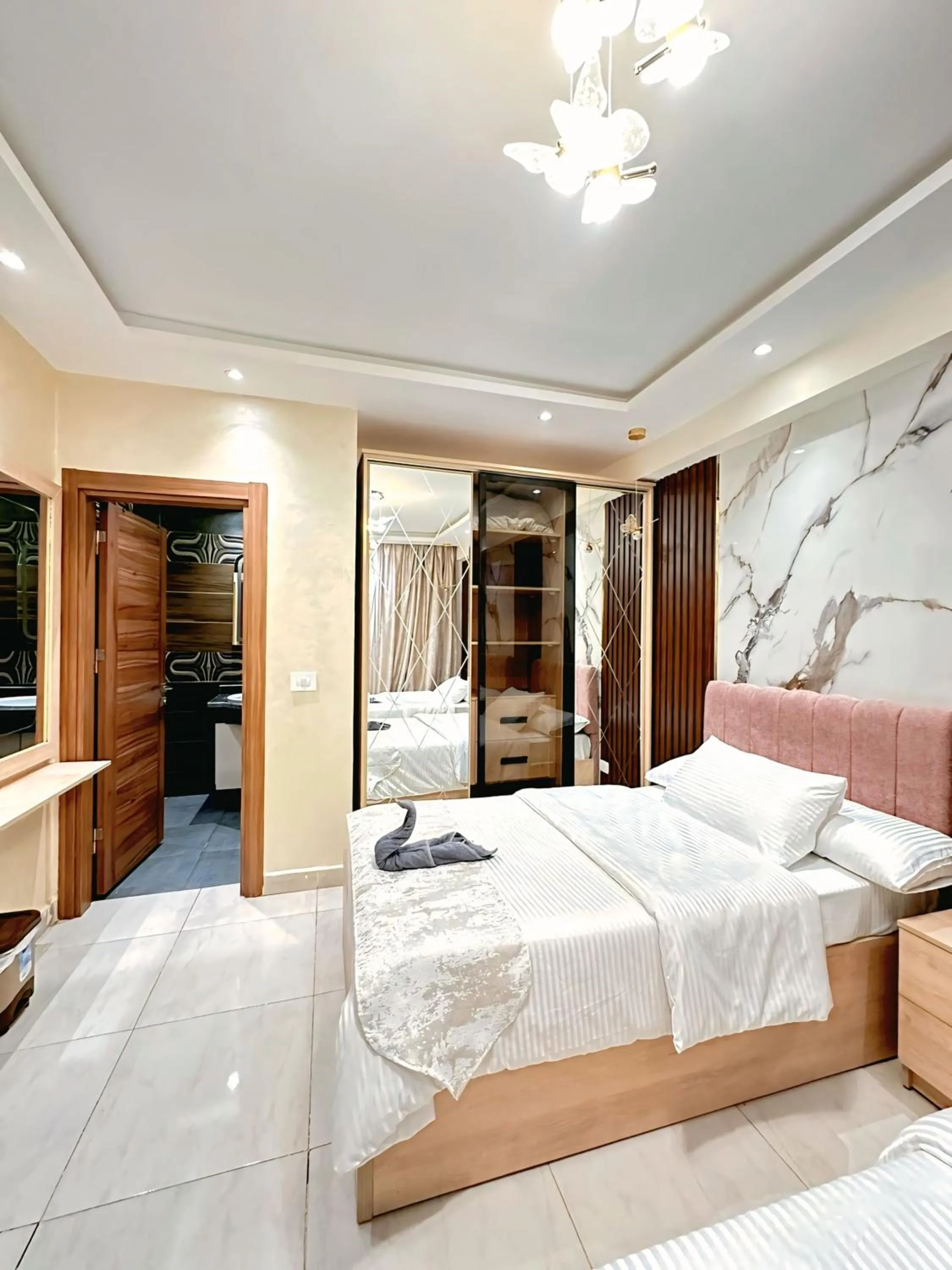 Bed in Luxury Sharm Hills Resort