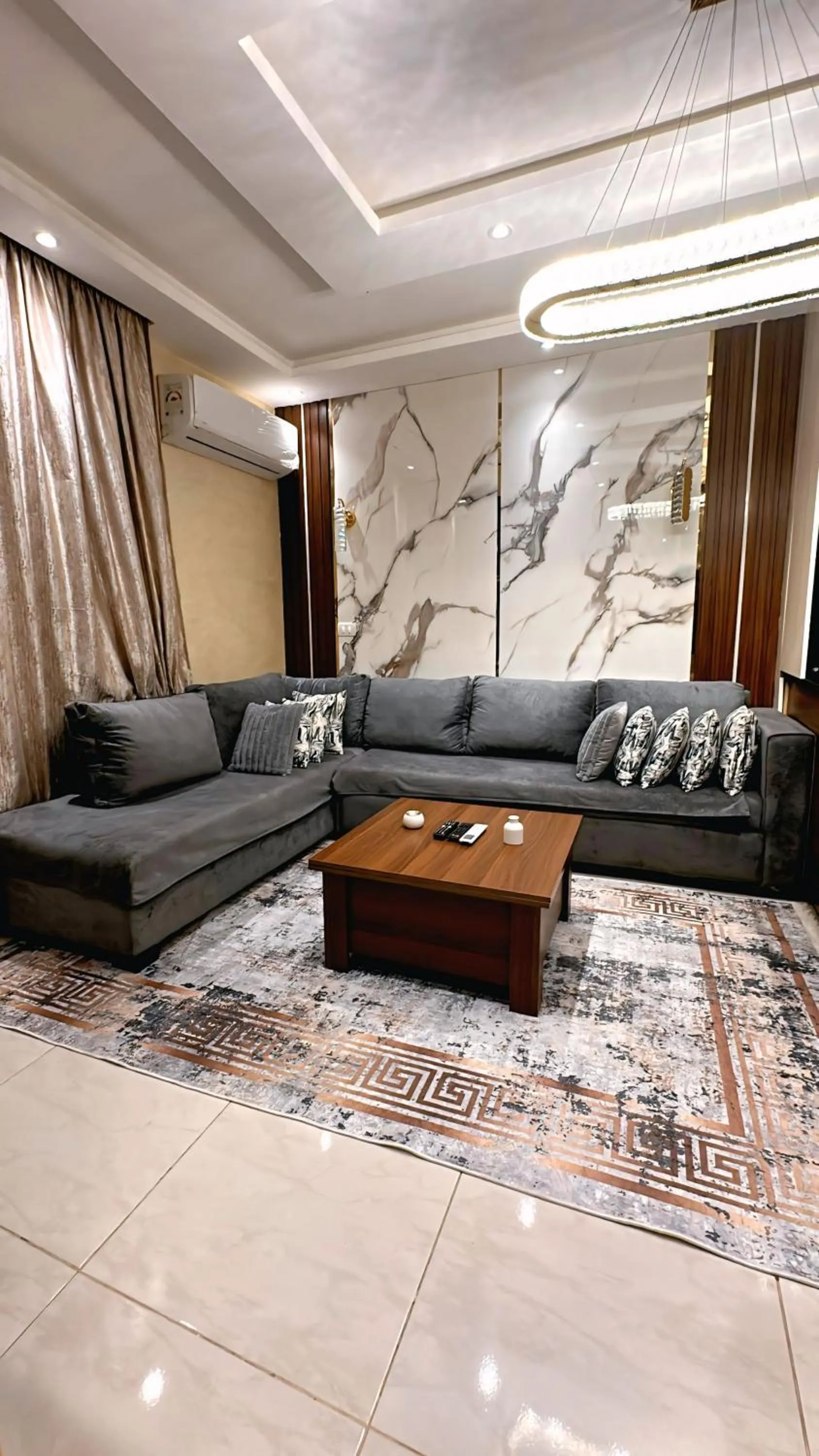 Living room in Luxury Sharm Hills Resort