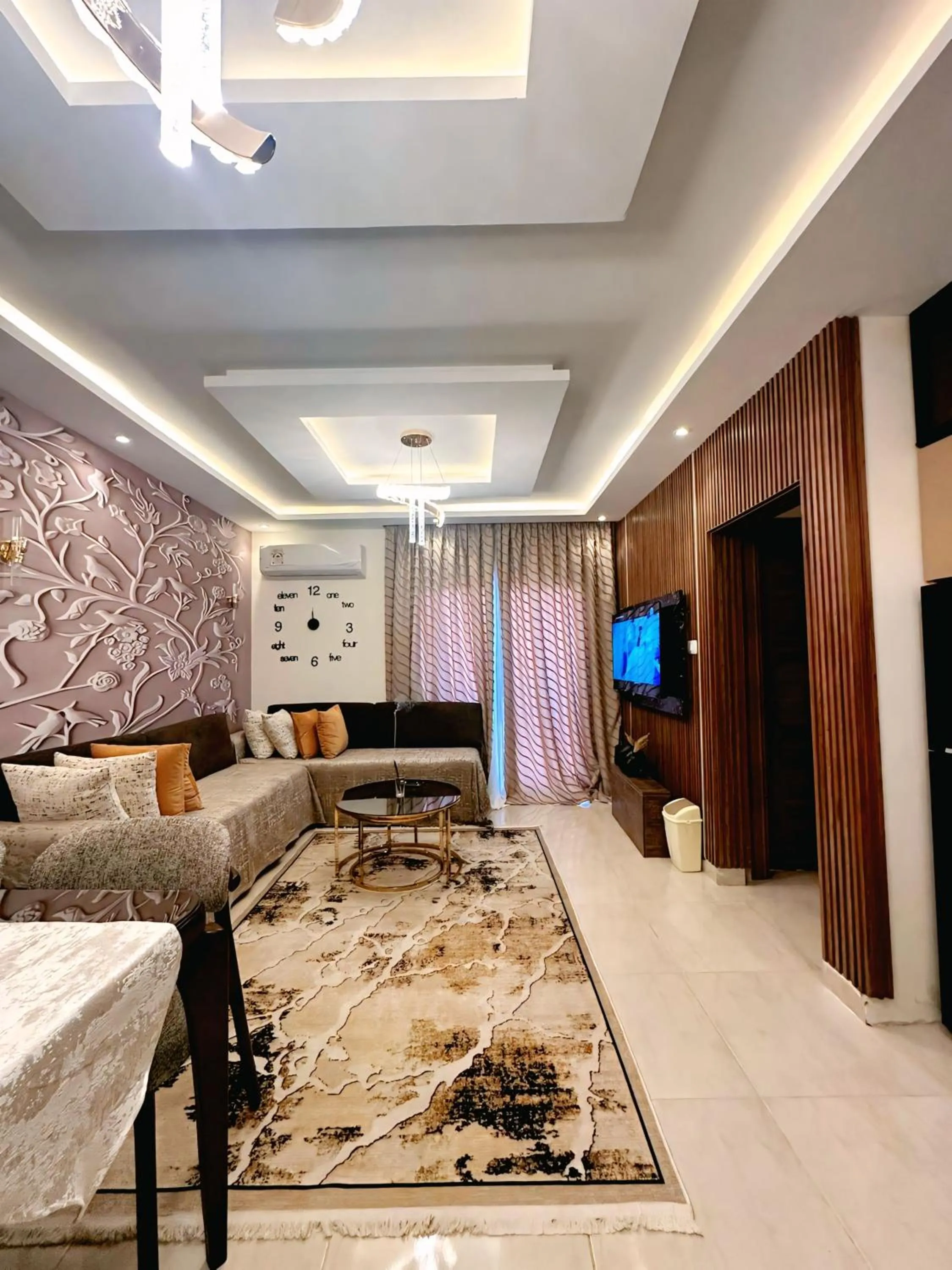 Communal lounge/ TV room in Luxury Sharm Hills Resort