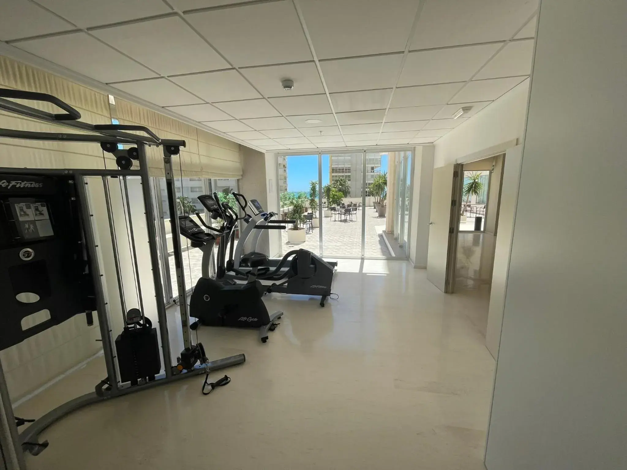Fitness centre/facilities in Hotel Santamarta Fitness centre/facilities in Hotel Santamarta