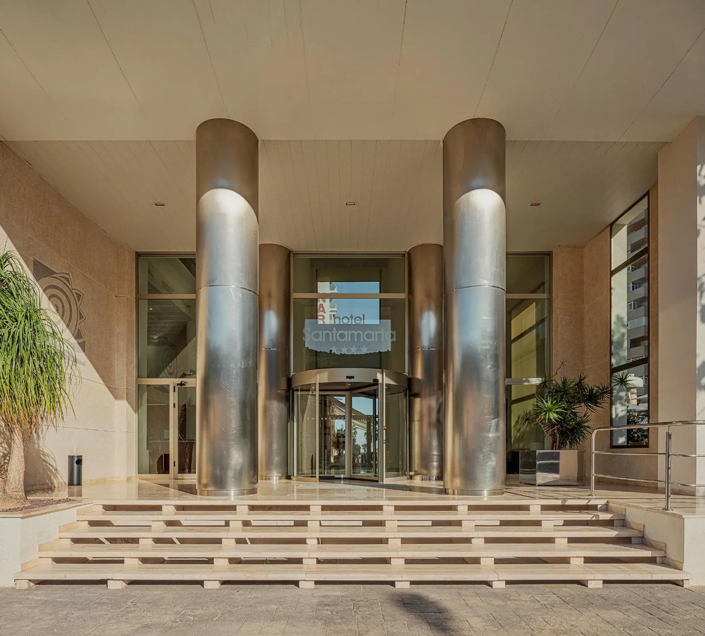 Property building in Hotel Santamarta Property building in Hotel Santamarta