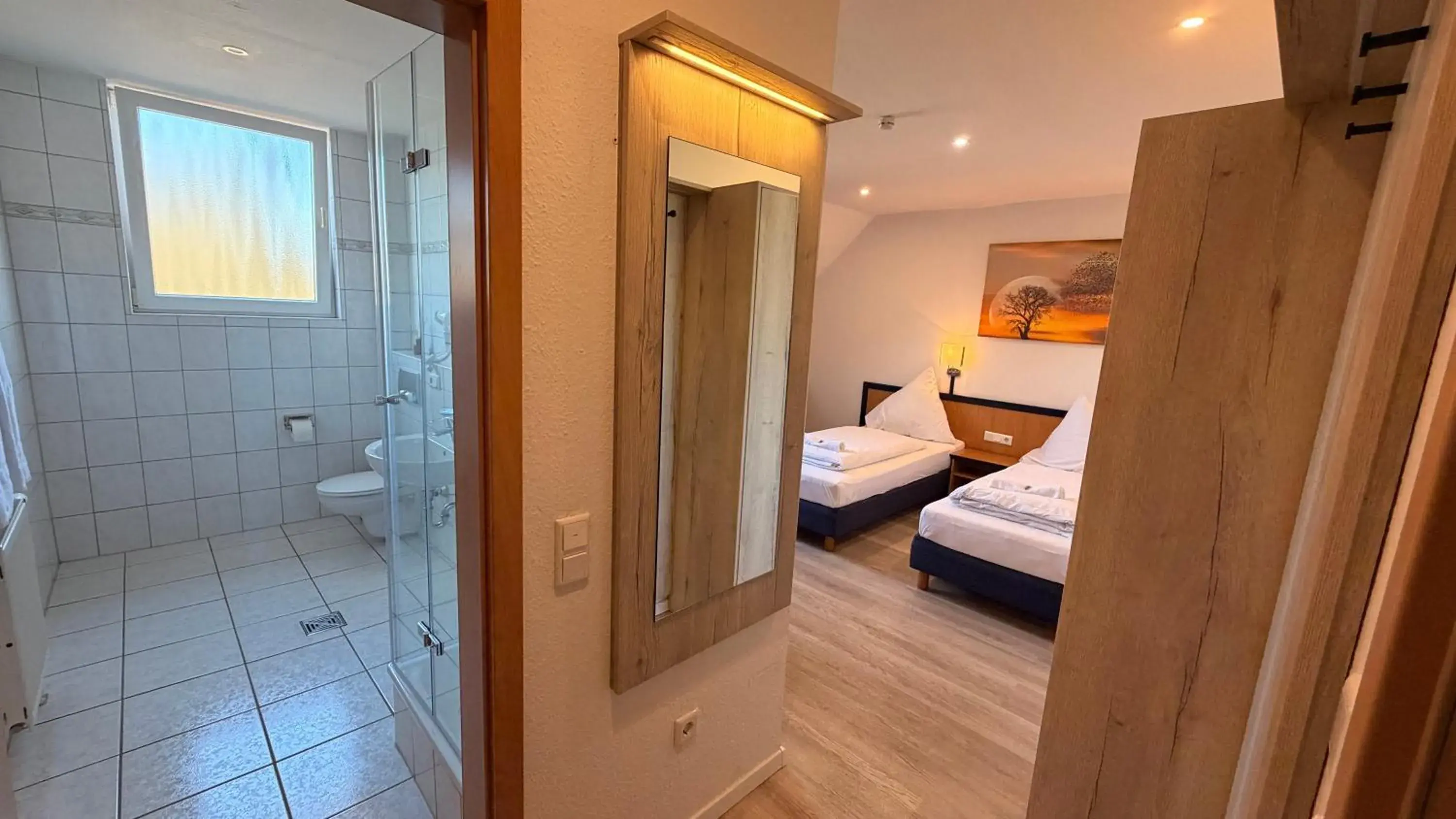 Standard Twin Room - single occupancy in Bootshaus Hamm Standard Twin Room - single occupancy in Bootshaus Hamm