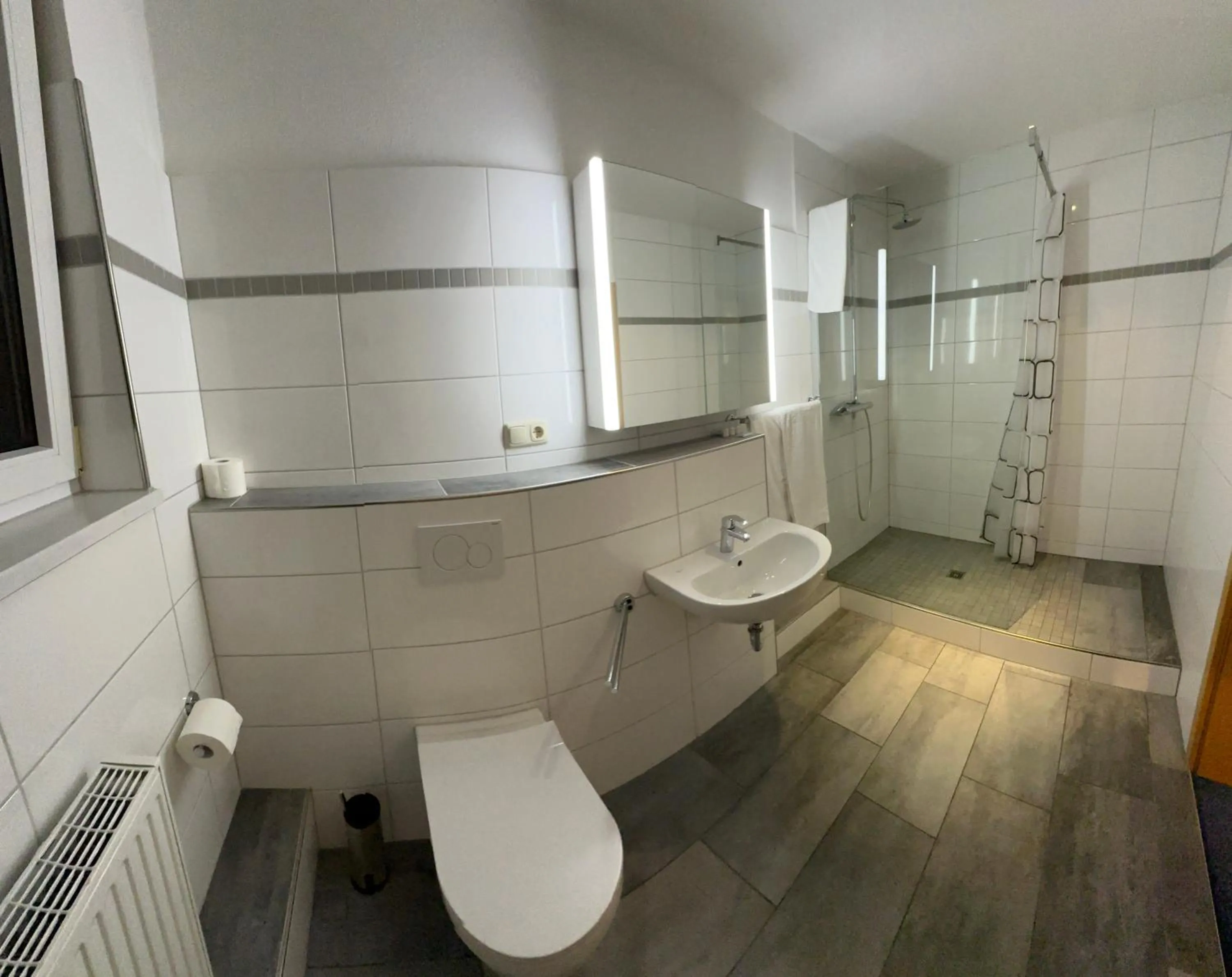 Shower in Bootshaus Hamm