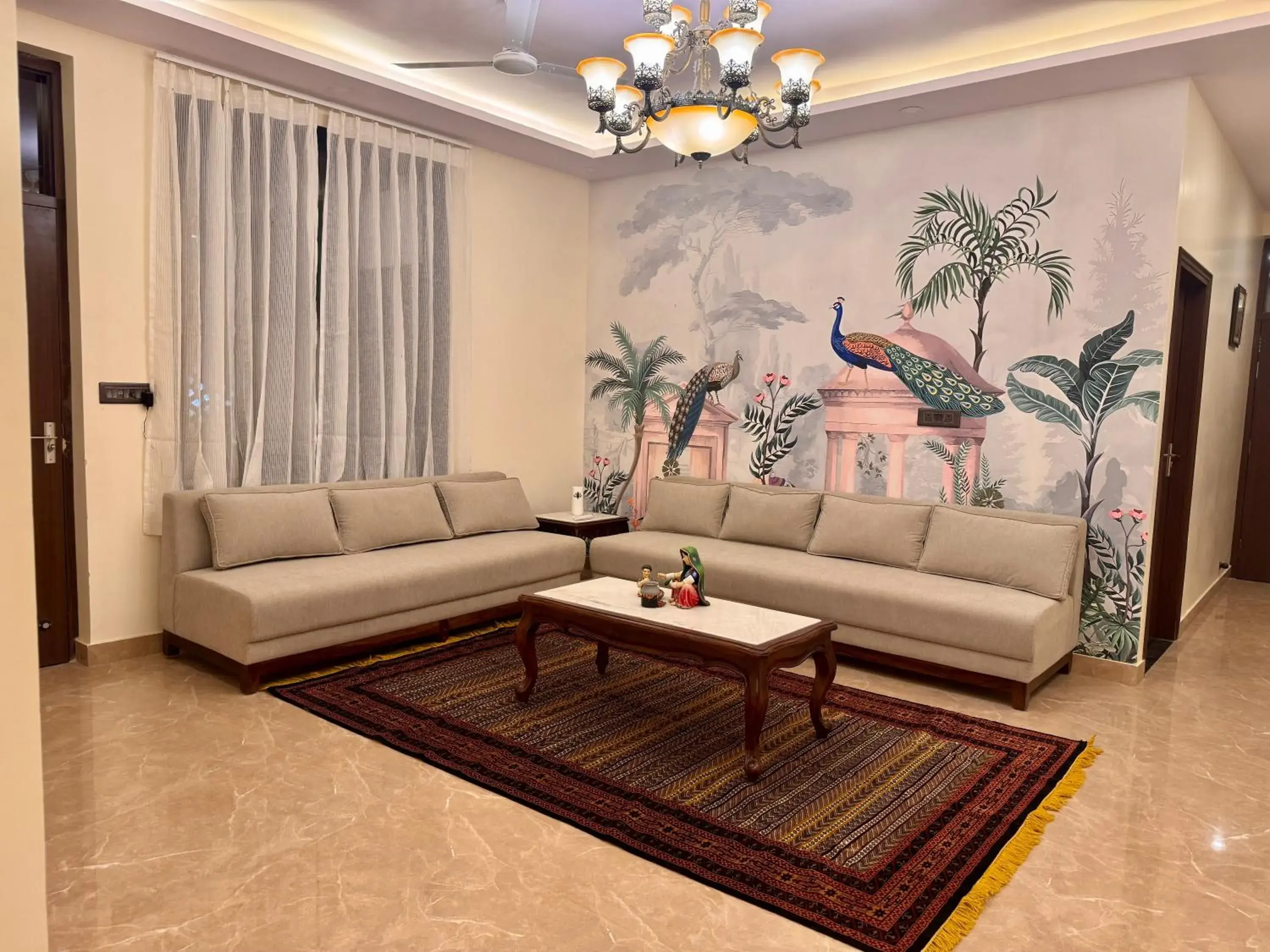 Living room in Harnawa Haveli - A Boutique Heritage Haveli in Jaipur Living room in Harnawa Haveli - A Boutique Heritage Haveli in Jaipur