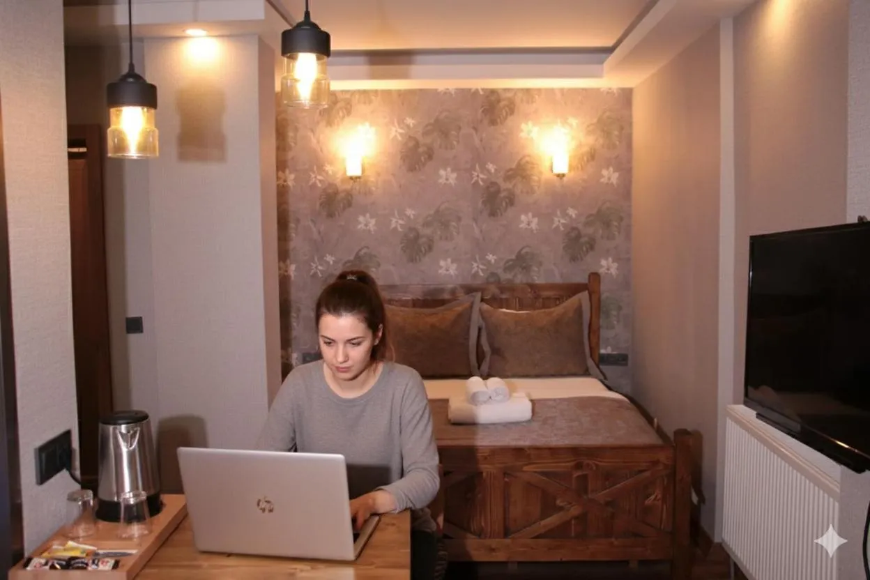 Photo of the whole room, Bed in Zengin City Hotel