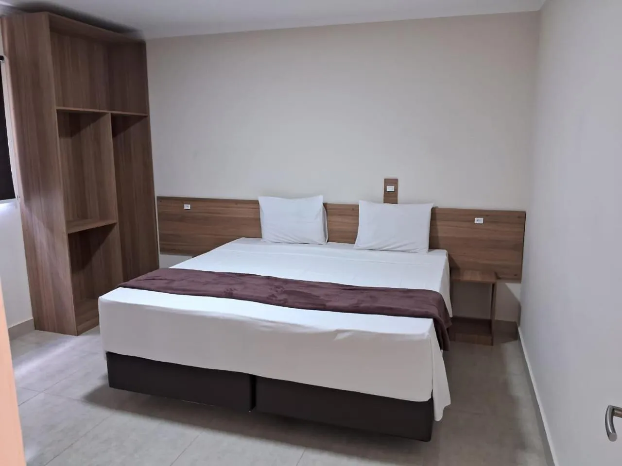 Bed in Hotel Internacional Guarulhos