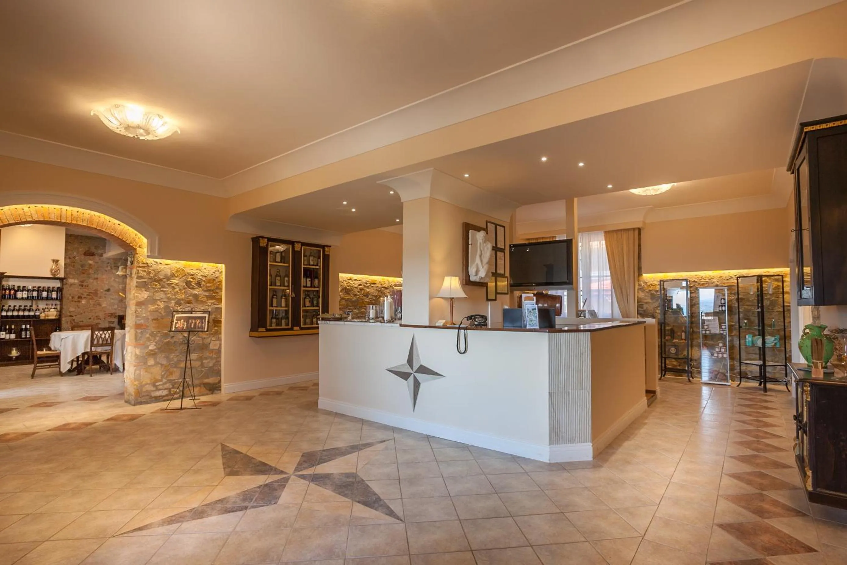 Lobby or reception in Hotel Villa San Giorgio