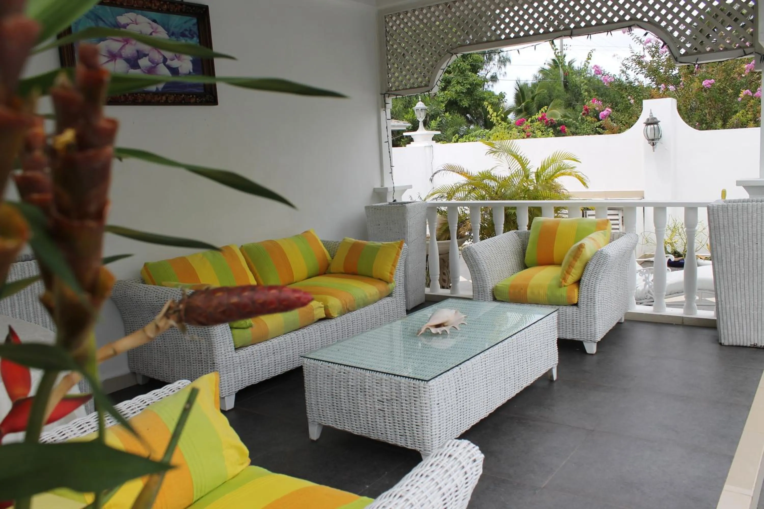 Balcony/Terrace in Le Bonheur Villa