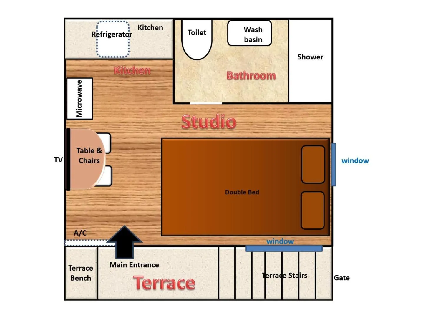 Floor plan in Istanberry - Pera Apartments