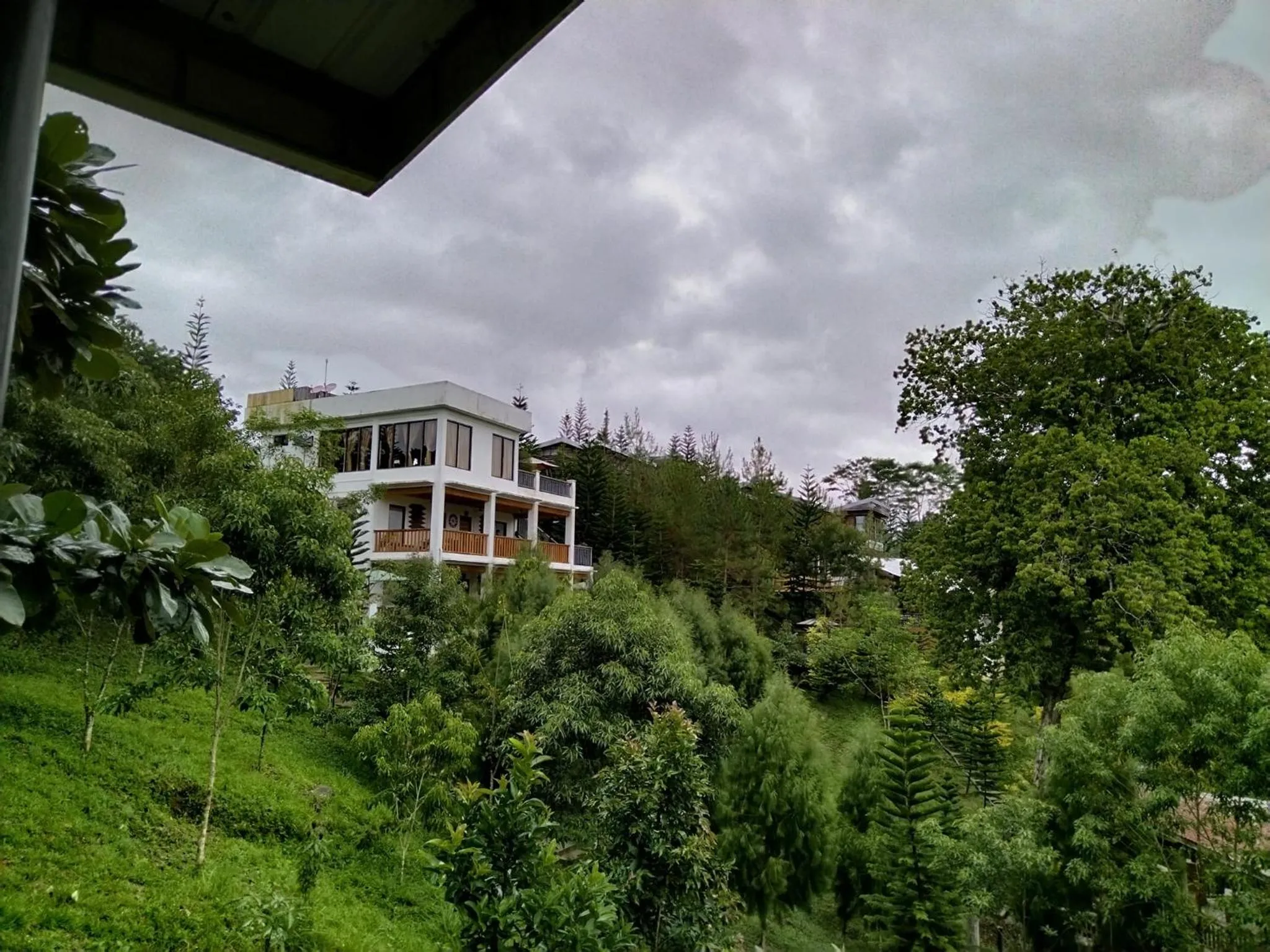 Garden view in The Farmhouse Private Resort
