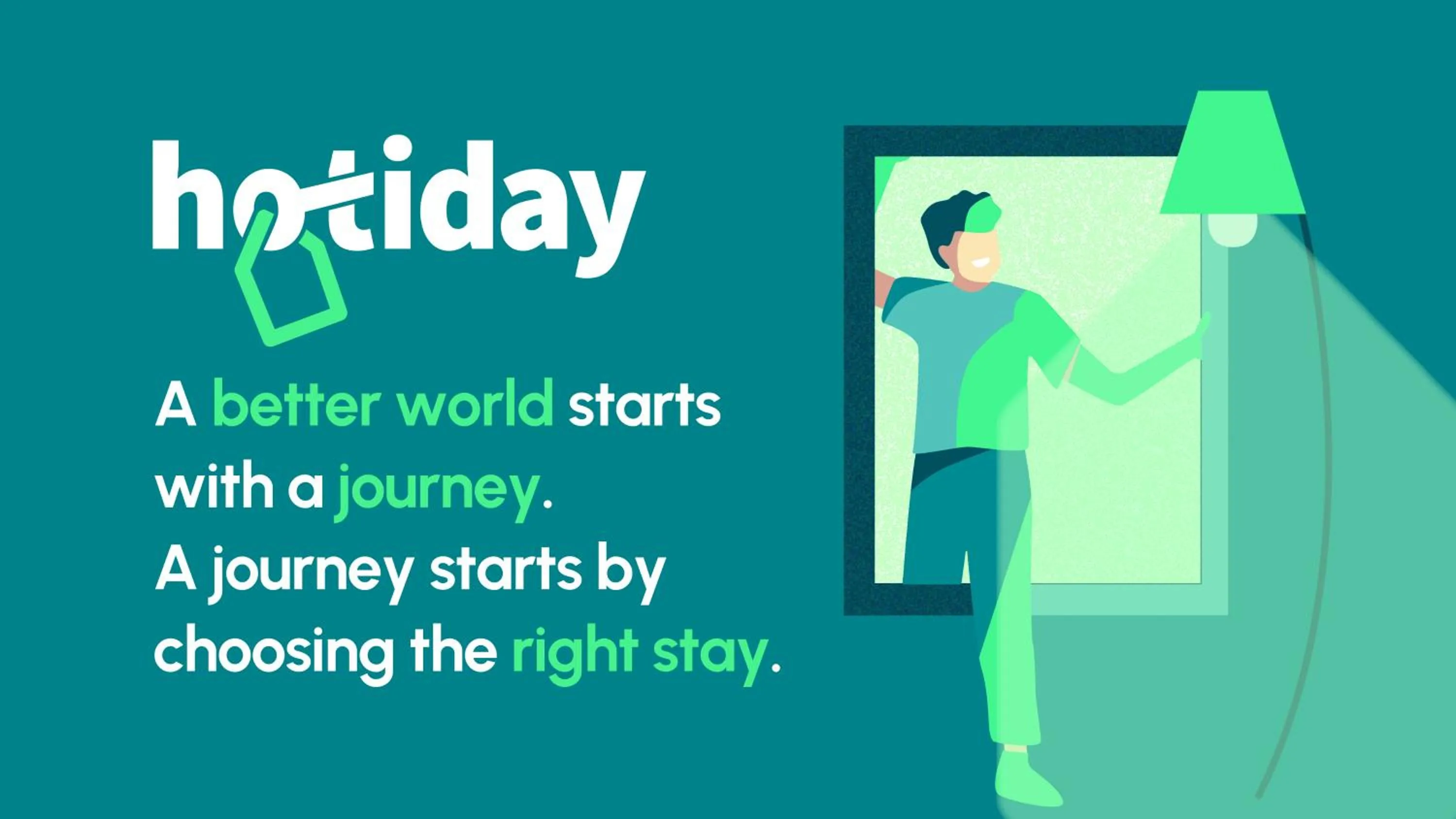 Text overlay in HOTIDAY Vieste Lungomare