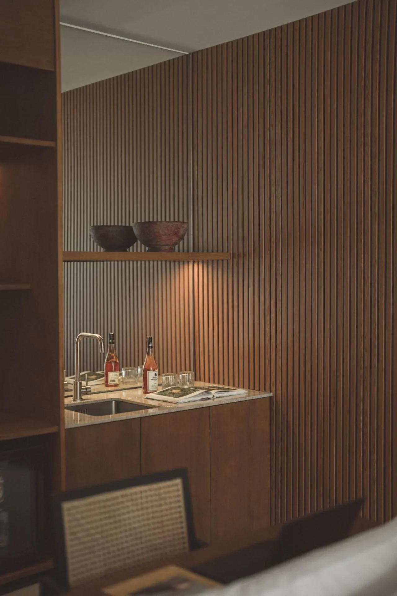 Kitchen or kitchenette in SOKO' Stay at Kedungu