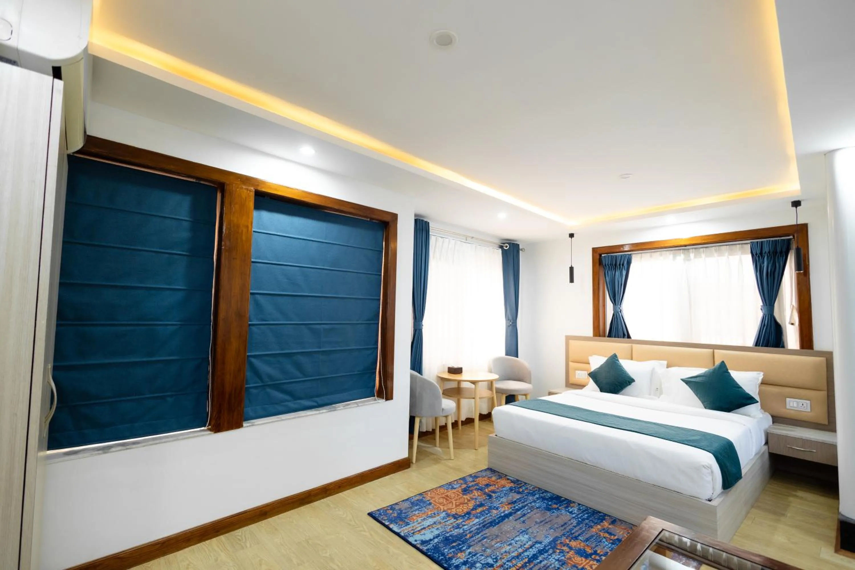 Bed in SRK Service Apartment And Hotel