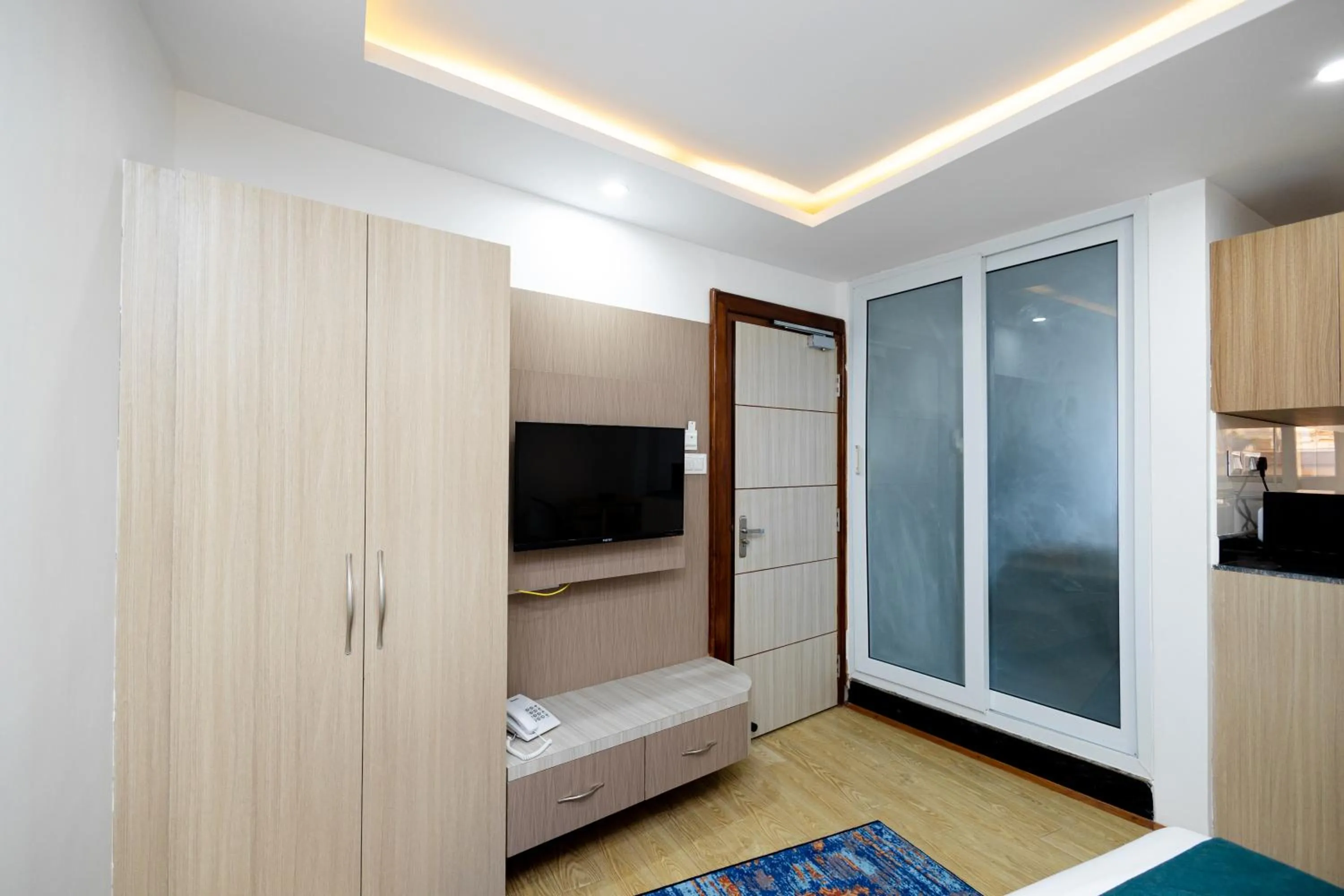 Bedroom, Bed in SRK Service Apartment And Hotel