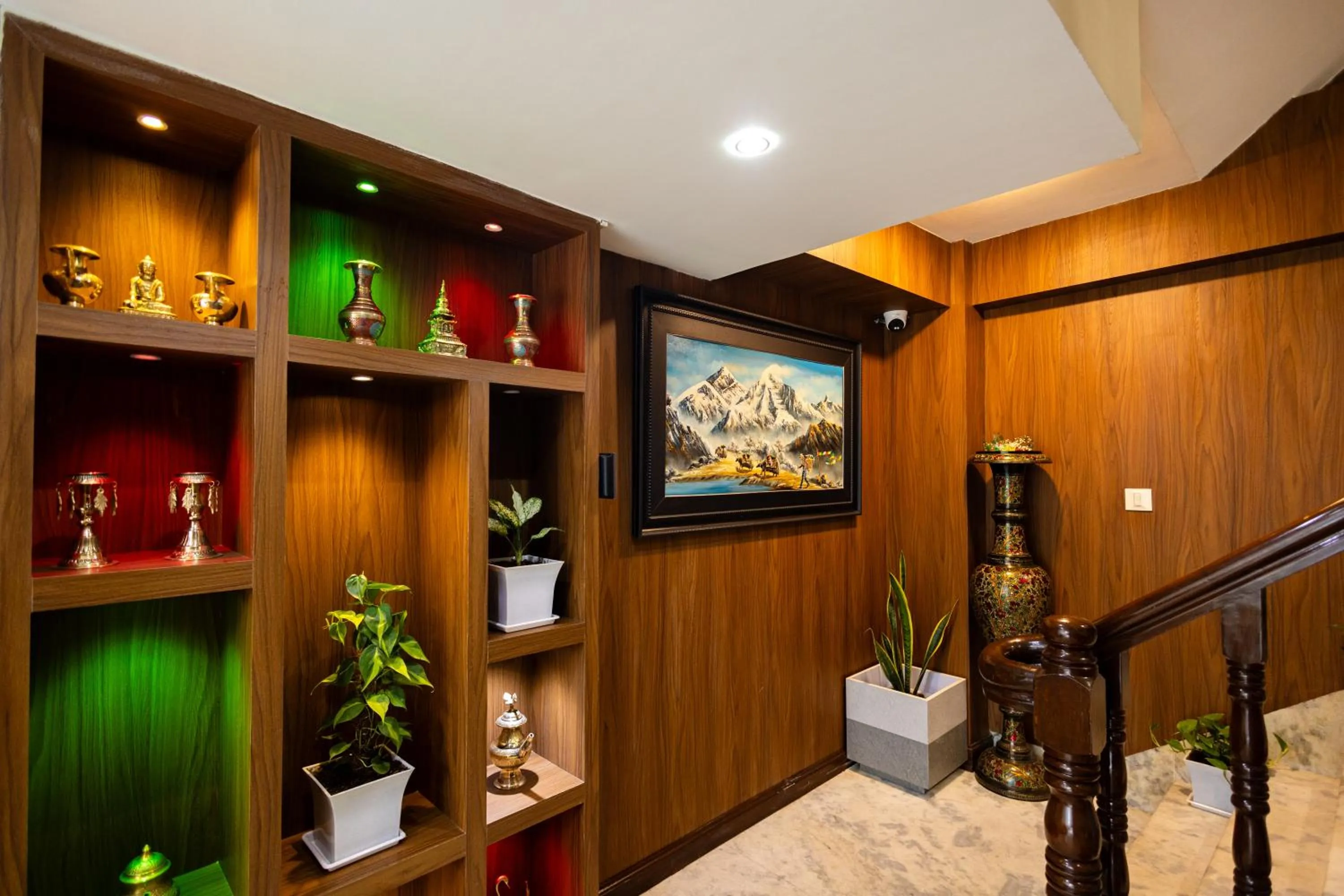 Lobby or reception in SRK Service Apartment And Hotel