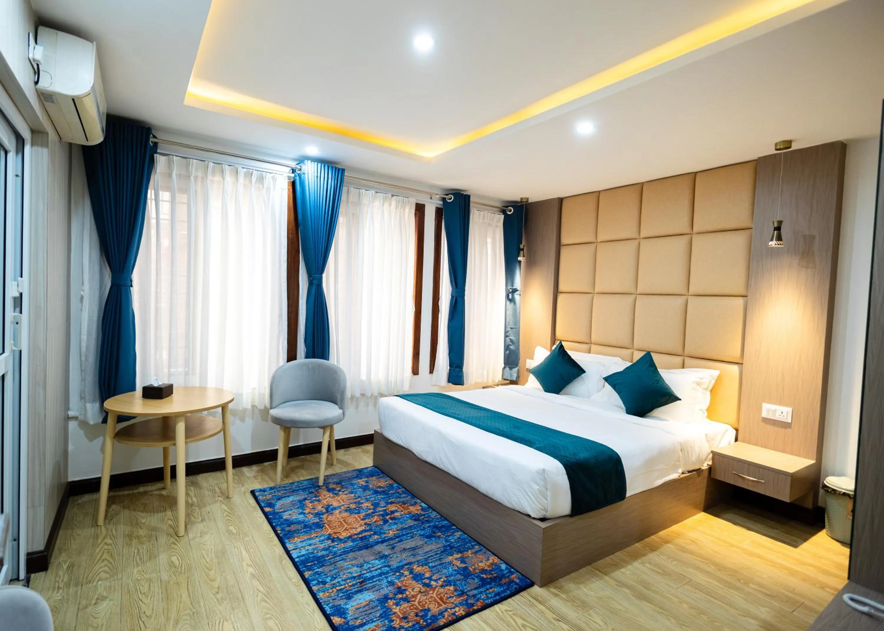 Bed in SRK Service Apartment And Hotel