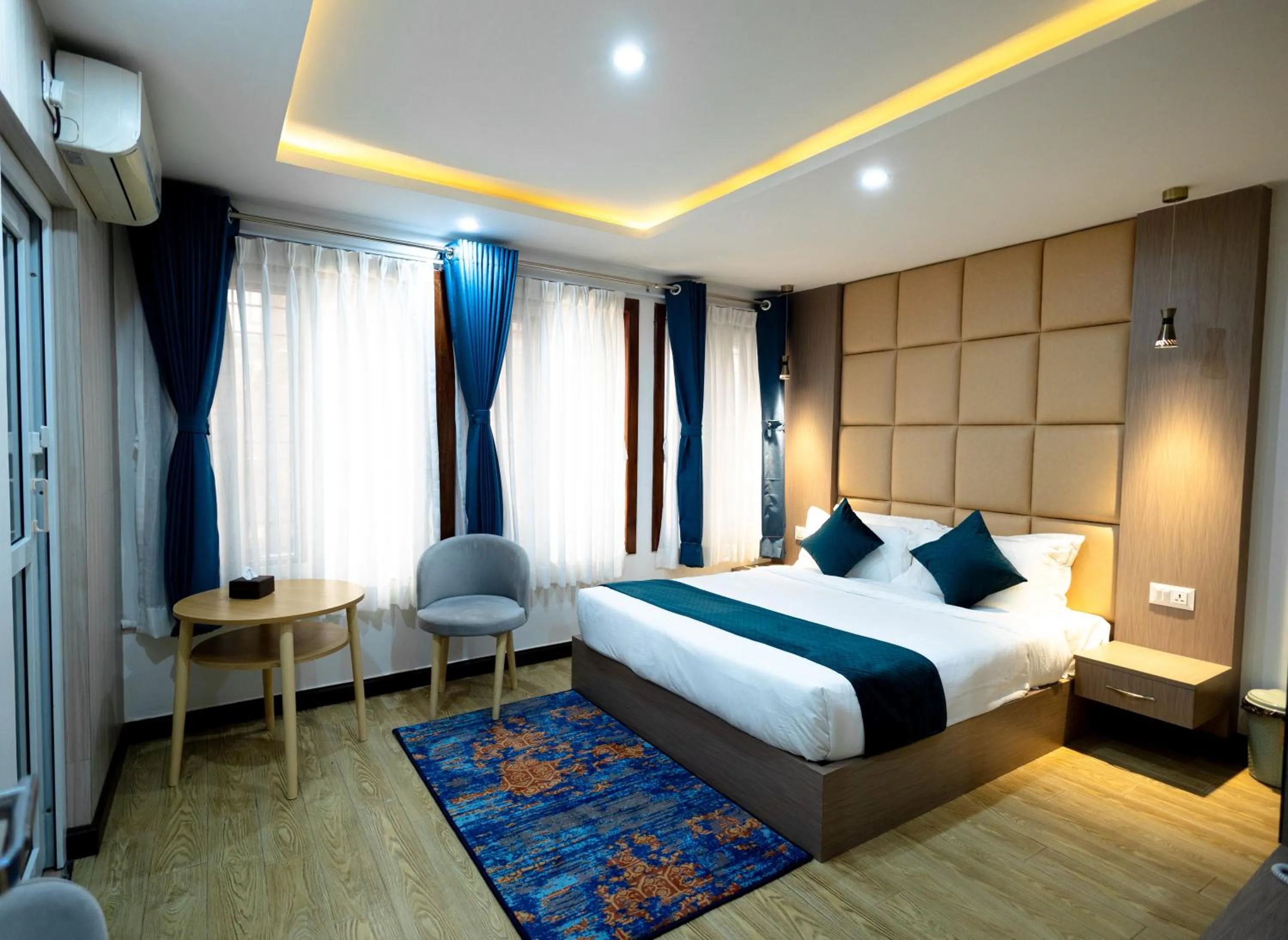 Bed in SRK Service Apartment And Hotel