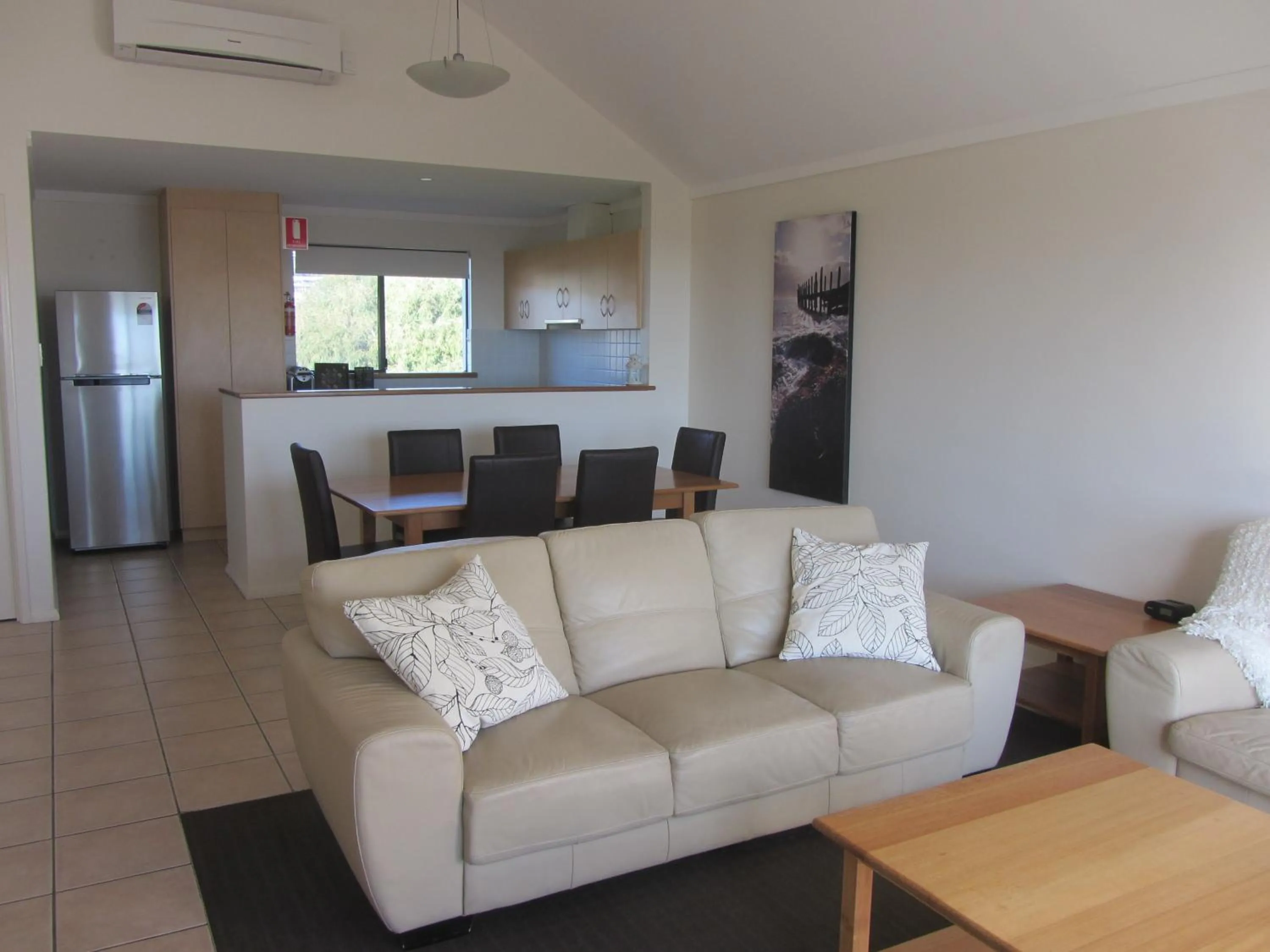 Living room in Margaret River Beach Apartments