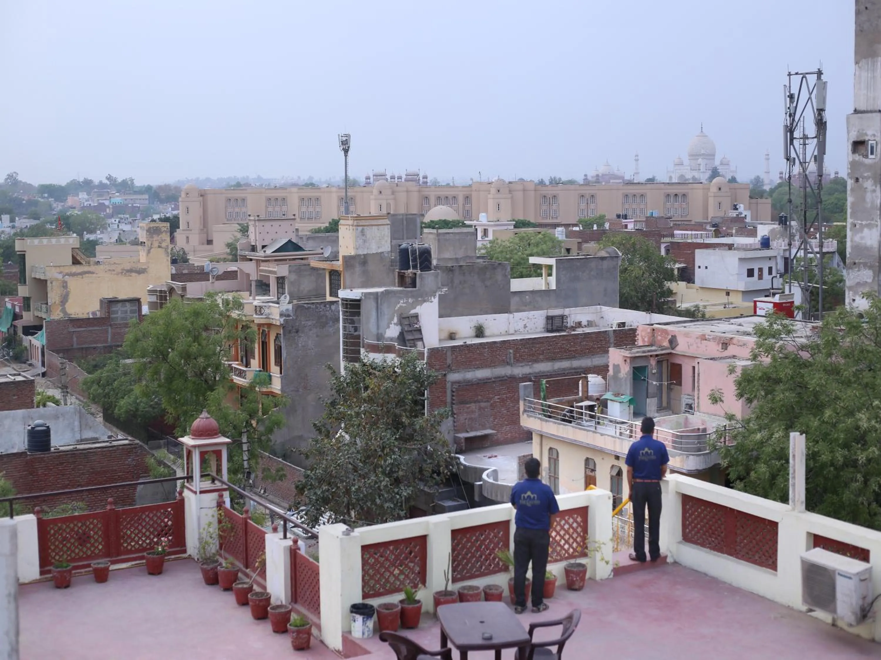 City view in Taj Haveli Hotel Agra - Walkable Distance From Taj Mahal