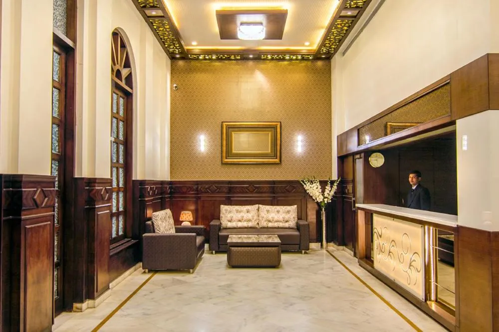 Lobby or reception in Hotel Abhinandan